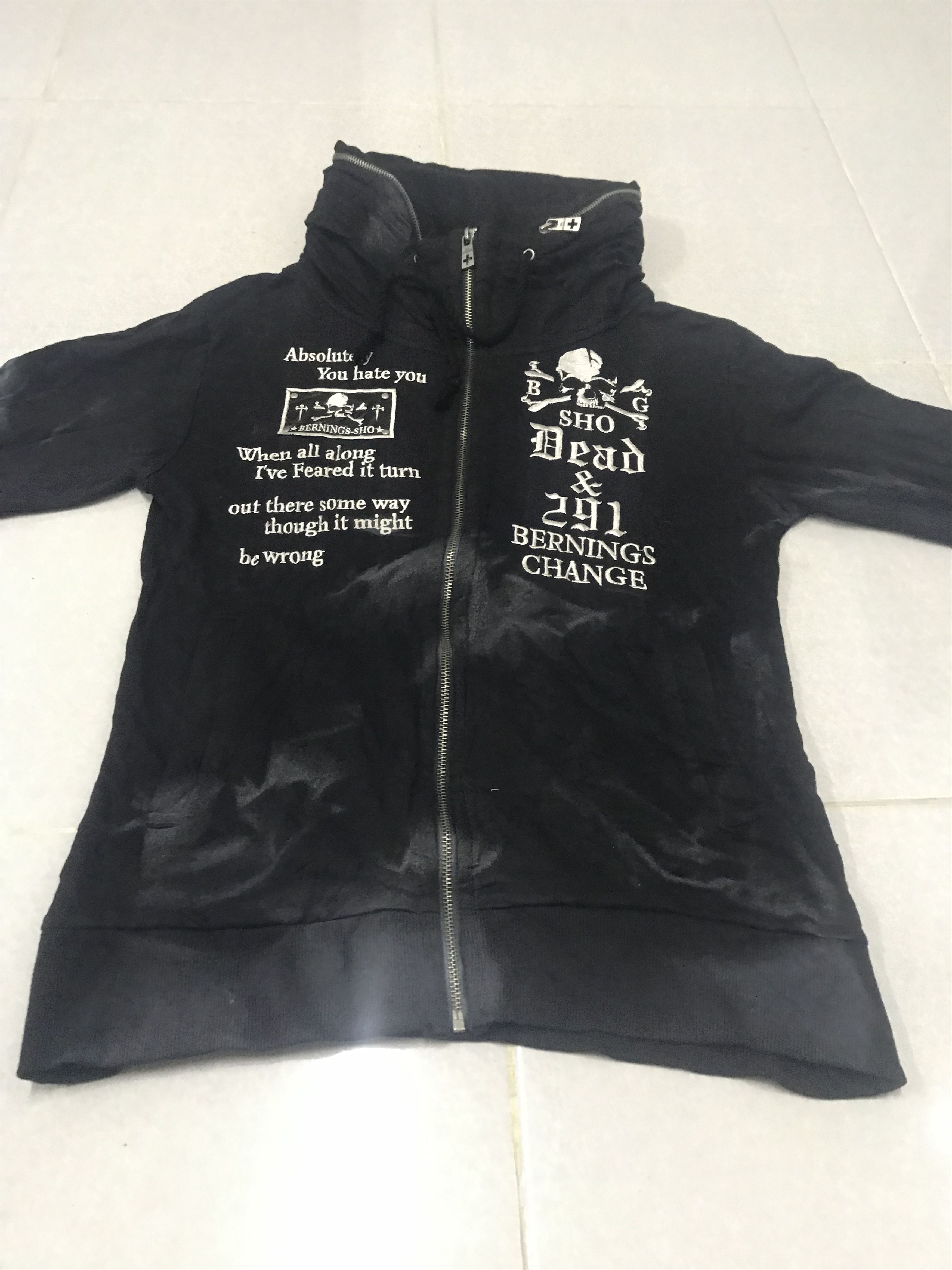 If Six Was Nine × Japanese Brand × Seditionaries Berning sho punk hoodie distressed style jacket Size M / US 6-8 / IT 42-44 - 5 Thumbnail
