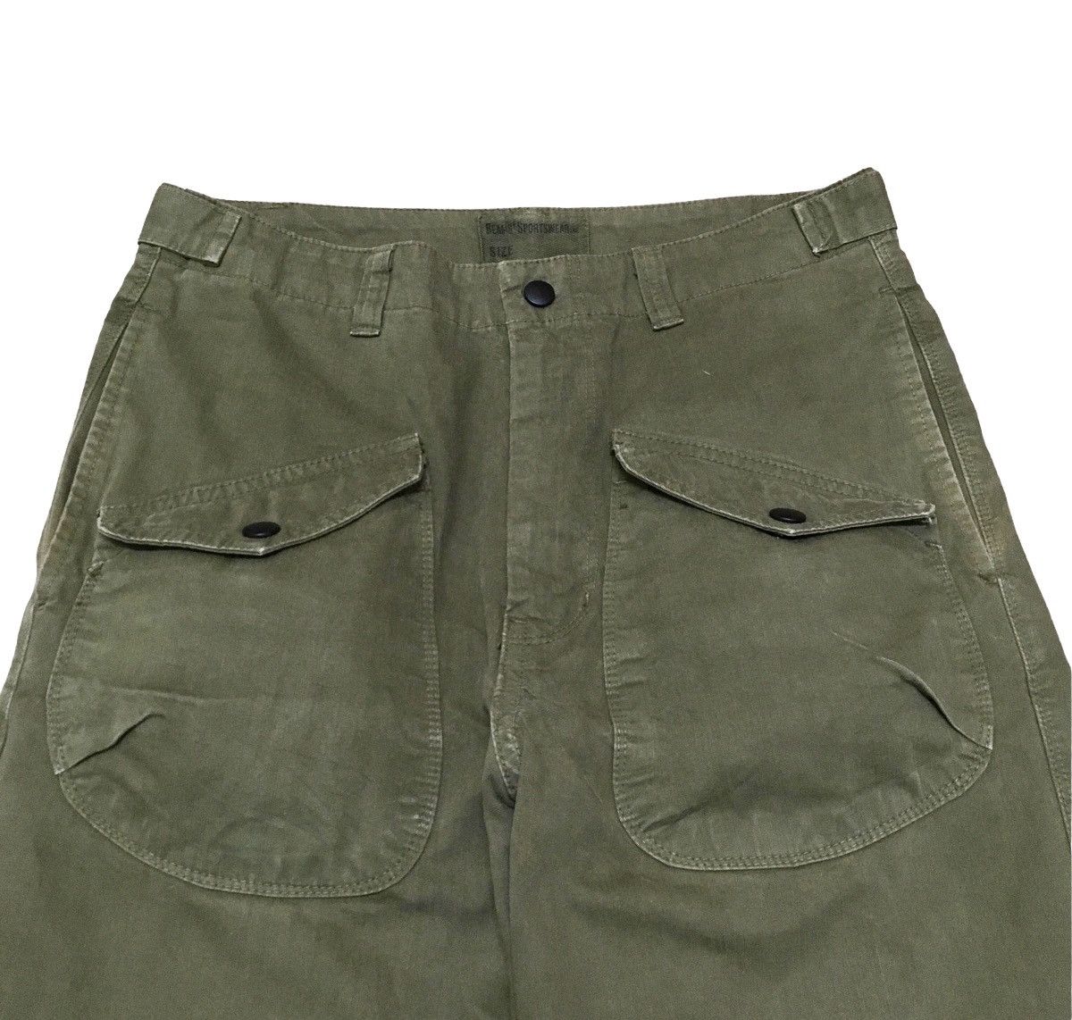 Beams Plus × If Six Was Nine × Le Grande Bleu (L.G.B.) Rare Design Vintage Brand Beams Cargo Pants 1990s Size US 29 - 3 Thumbnail