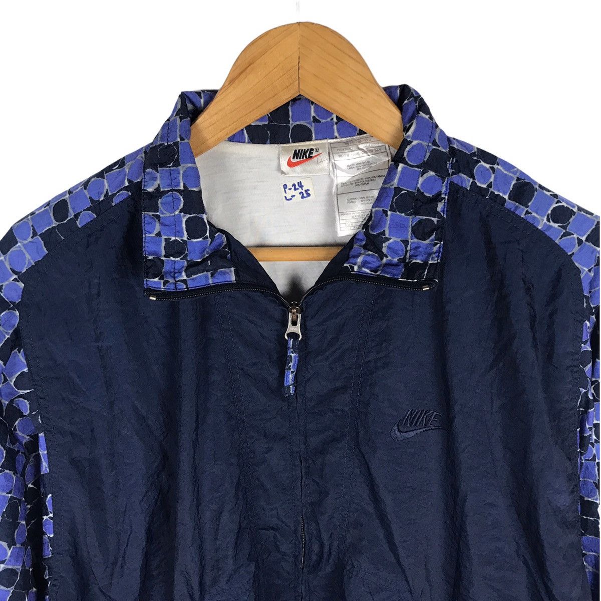 Nike × Vintage 🔥RARE🔥 Vintage 90s Nike Mini Logo Windbreaker Size US M / EU 48-50 / 2 - 5 Thumbnail