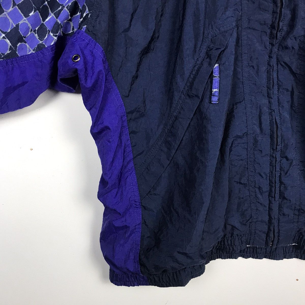 Nike × Vintage 🔥RARE🔥 Vintage 90s Nike Mini Logo Windbreaker Size US M / EU 48-50 / 2 - 6 Thumbnail