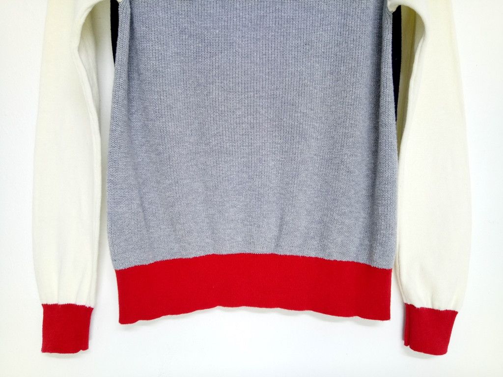 Japanese Brand 🔥UNWINDER x UNITED ARROWS Sweater Colorblock Rare Size US S / EU 44-46 / 1 - 9 Thumbnail