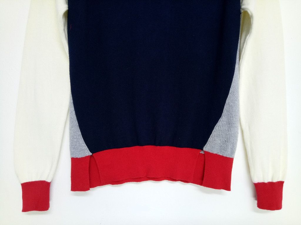 Japanese Brand 🔥UNWINDER x UNITED ARROWS Sweater Colorblock Rare Size US S / EU 44-46 / 1 - 5 Thumbnail