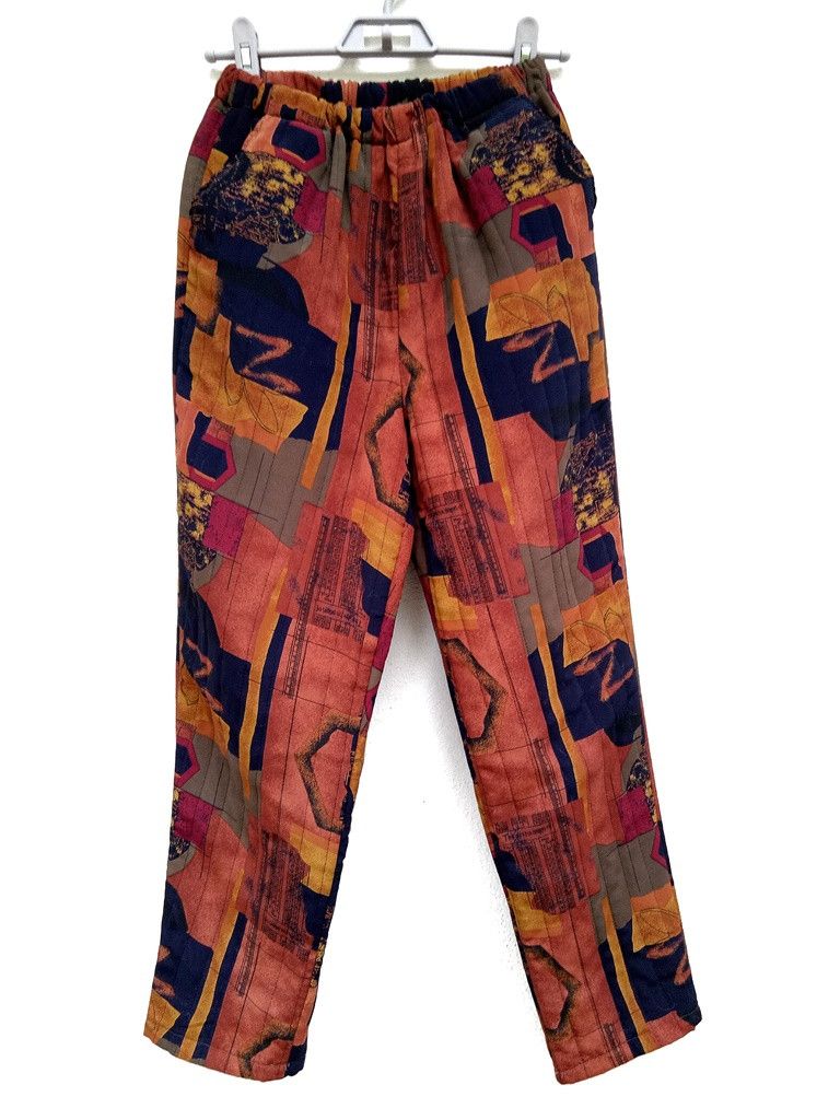 Handmade 🔥🔥🔥Handmade Art Colorful Warm Pants Rare Design Size US 32 / EU 48 - 2 Thumbnail
