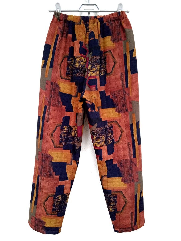 Handmade 🔥🔥🔥Handmade Art Colorful Warm Pants Rare Design Size US 32 / EU 48 - 9 Thumbnail