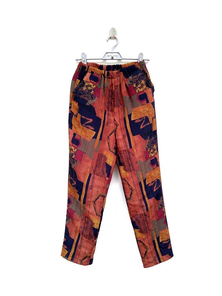 Handmade 🔥🔥🔥Handmade Art Colorful Warm Pants Rare Design Size US 32 / EU 48 - 1 Thumbnail
