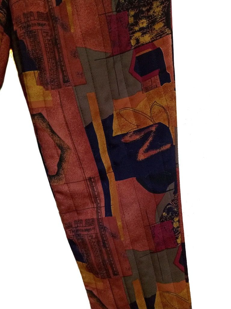 Handmade 🔥🔥🔥Handmade Art Colorful Warm Pants Rare Design Size US 32 / EU 48 - 4 Thumbnail