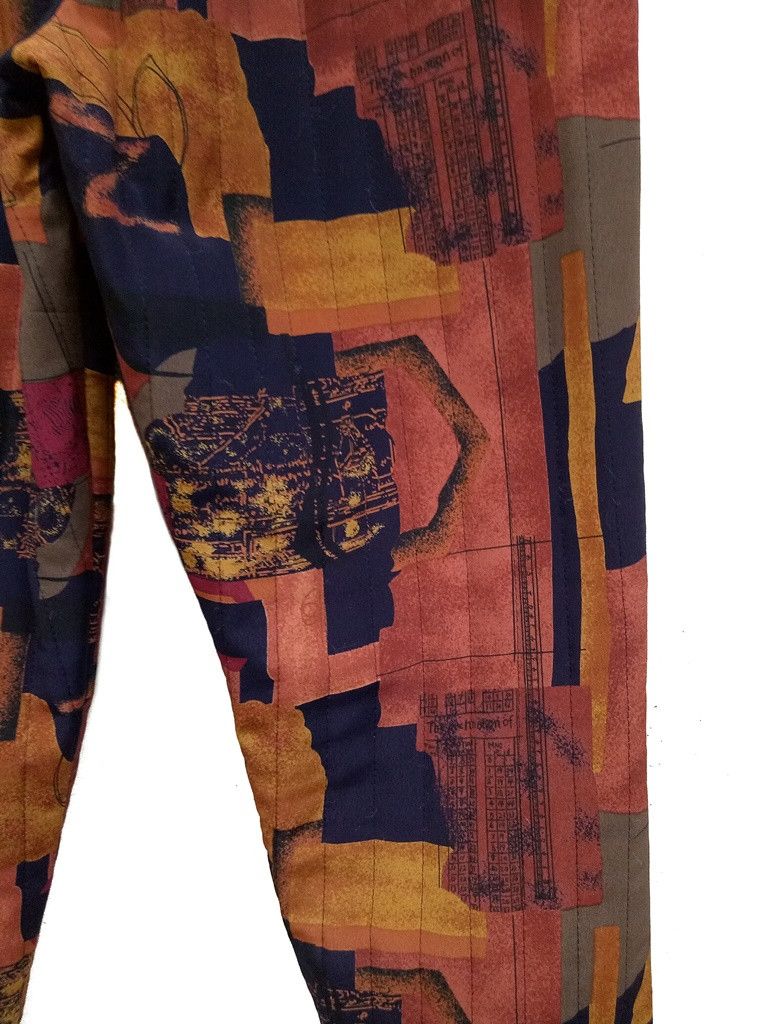 Handmade 🔥🔥🔥Handmade Art Colorful Warm Pants Rare Design Size US 32 / EU 48 - 11 Thumbnail