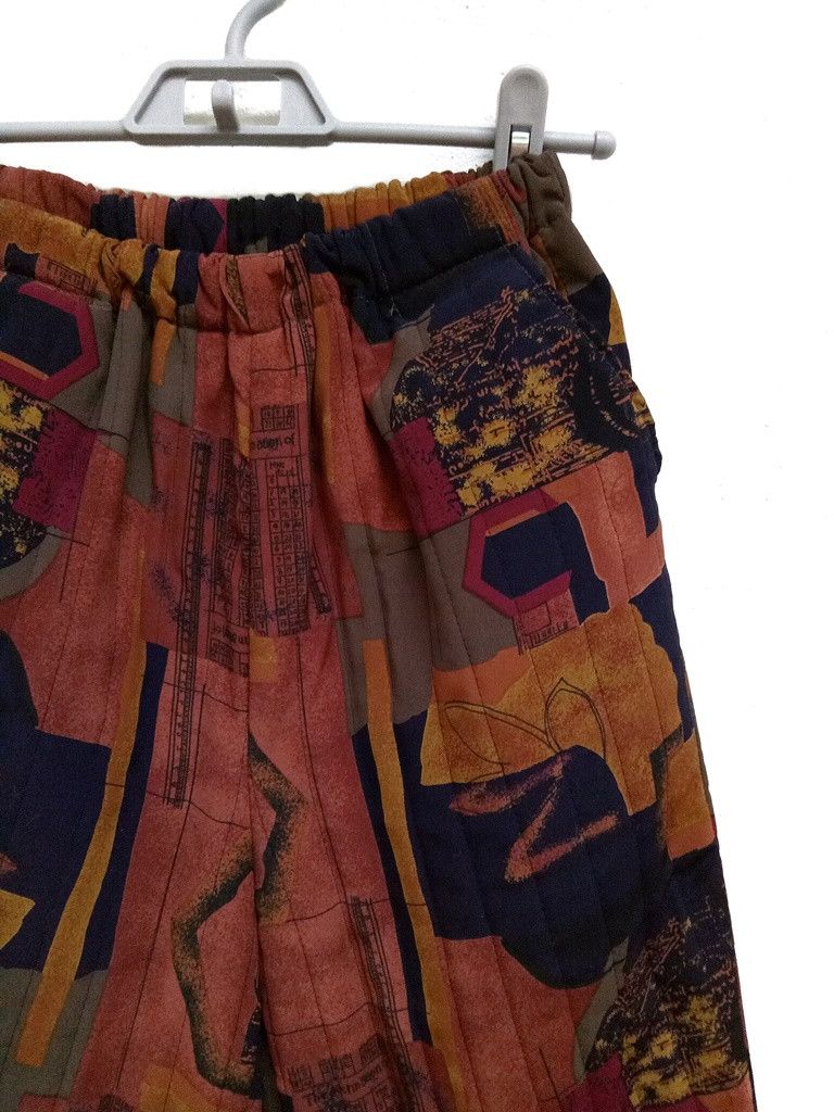 Handmade 🔥🔥🔥Handmade Art Colorful Warm Pants Rare Design Size US 32 / EU 48 - 3 Thumbnail