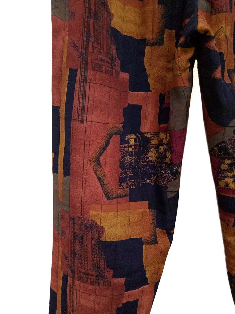 Handmade 🔥🔥🔥Handmade Art Colorful Warm Pants Rare Design Size US 32 / EU 48 - 14 Thumbnail