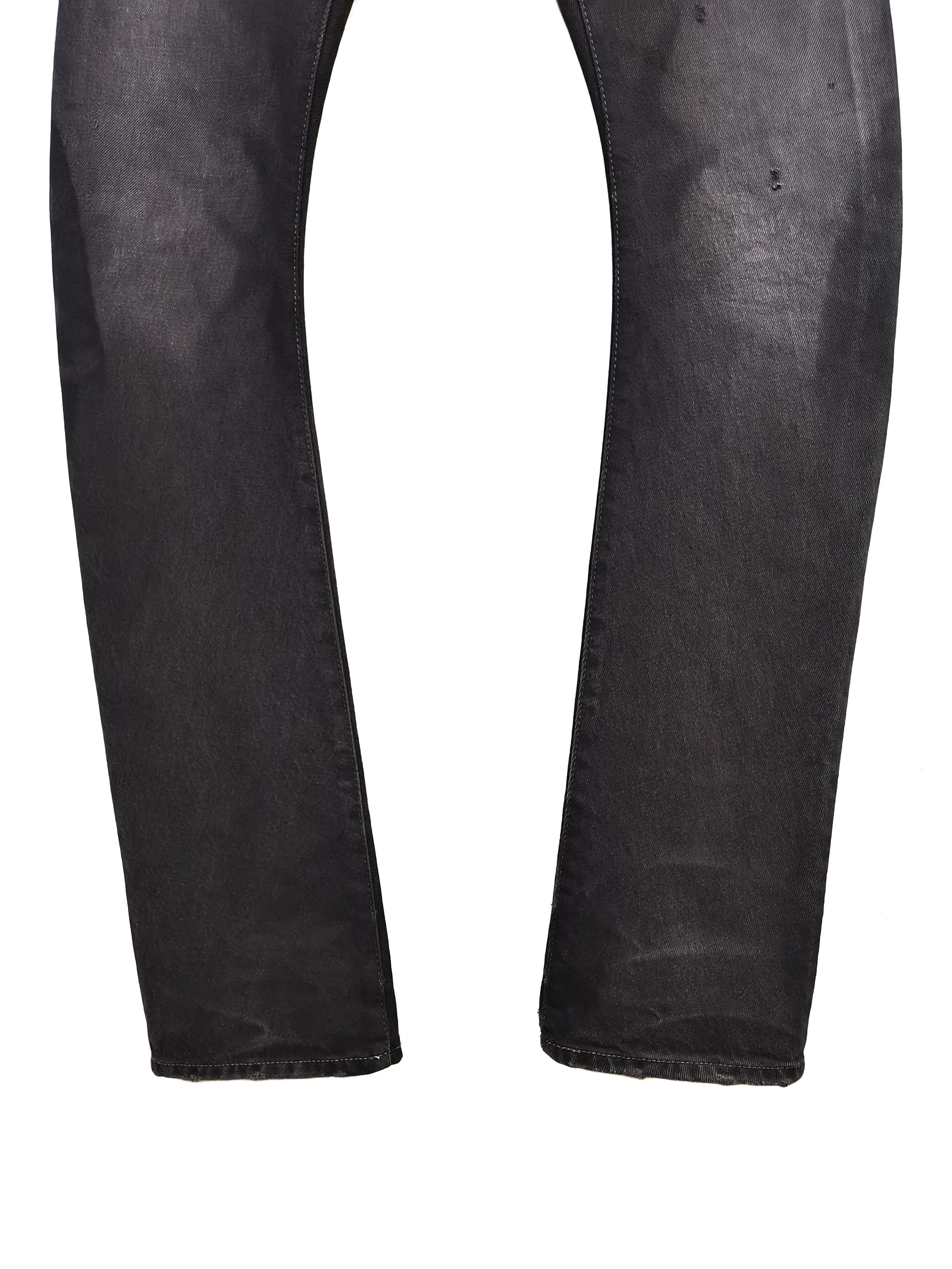 Attachment 🔥ATTACHMENT Asymmetric🔥Curve Cut Distressed Design Jeans Size US 30 / EU 46 - 3 Thumbnail