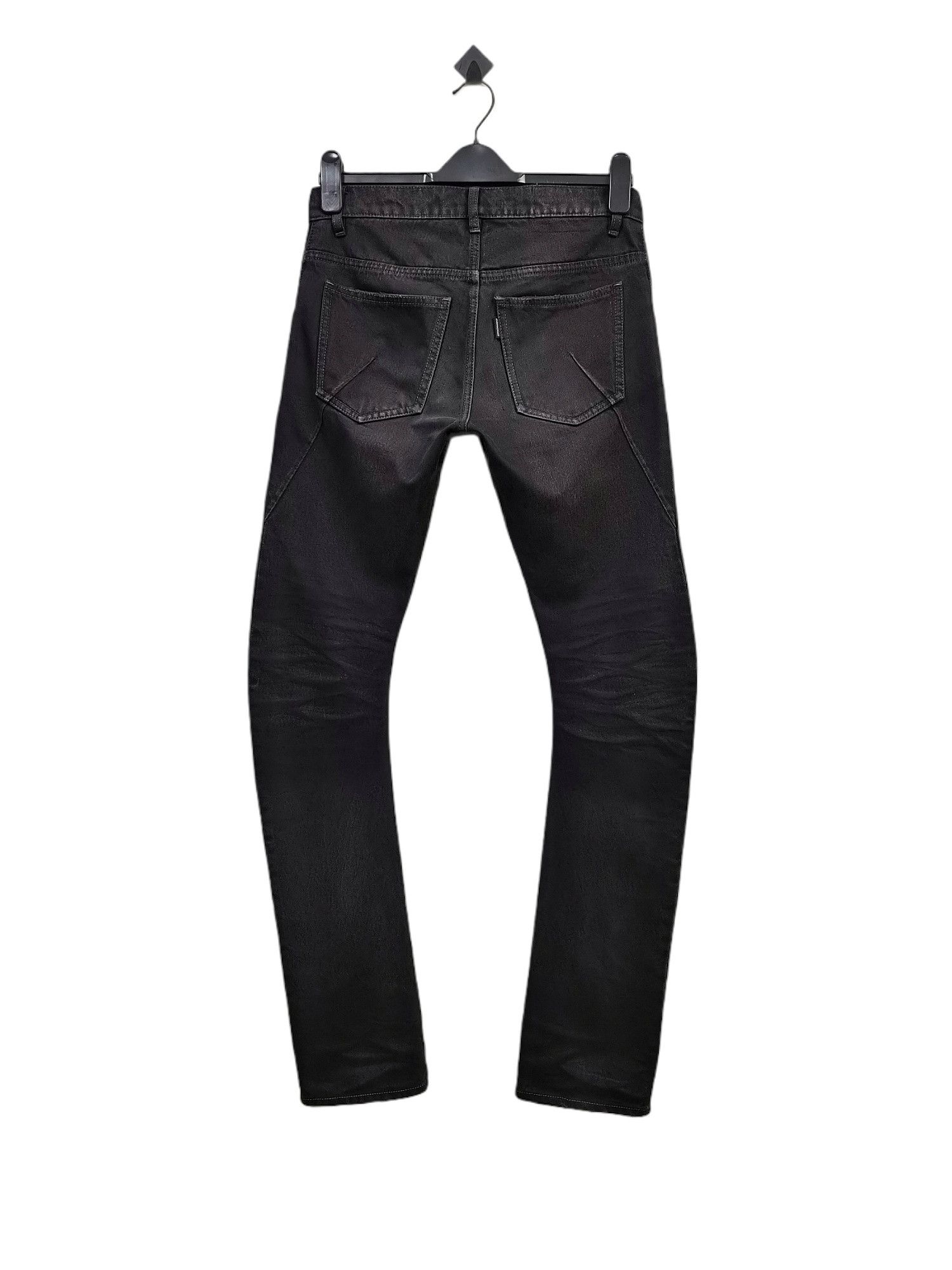 Attachment 🔥ATTACHMENT Asymmetric🔥Curve Cut Distressed Design Jeans Size US 30 / EU 46 - 4 Thumbnail