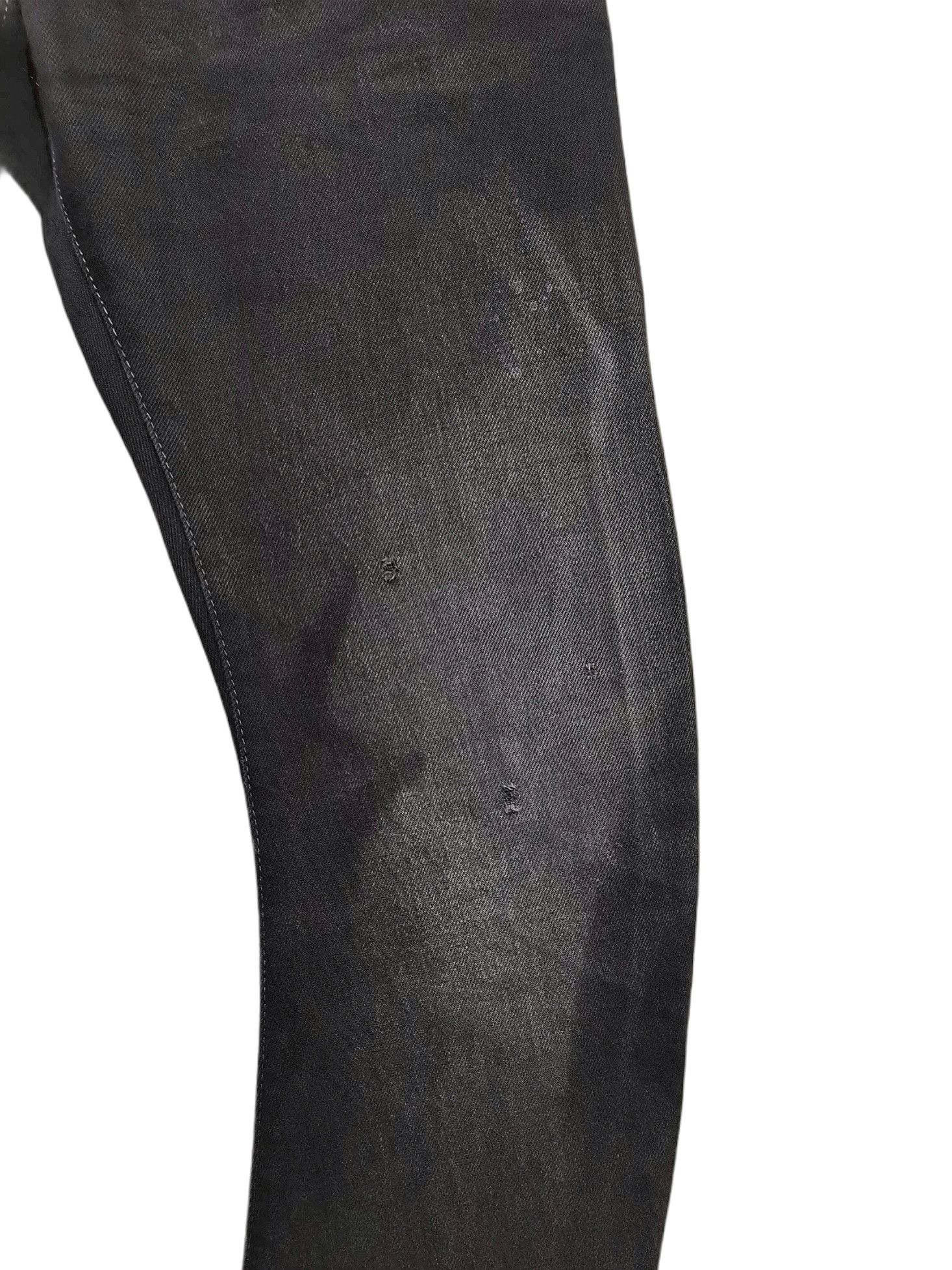 Attachment 🔥ATTACHMENT Asymmetric🔥Curve Cut Distressed Design Jeans Size US 30 / EU 46 - 14 Thumbnail