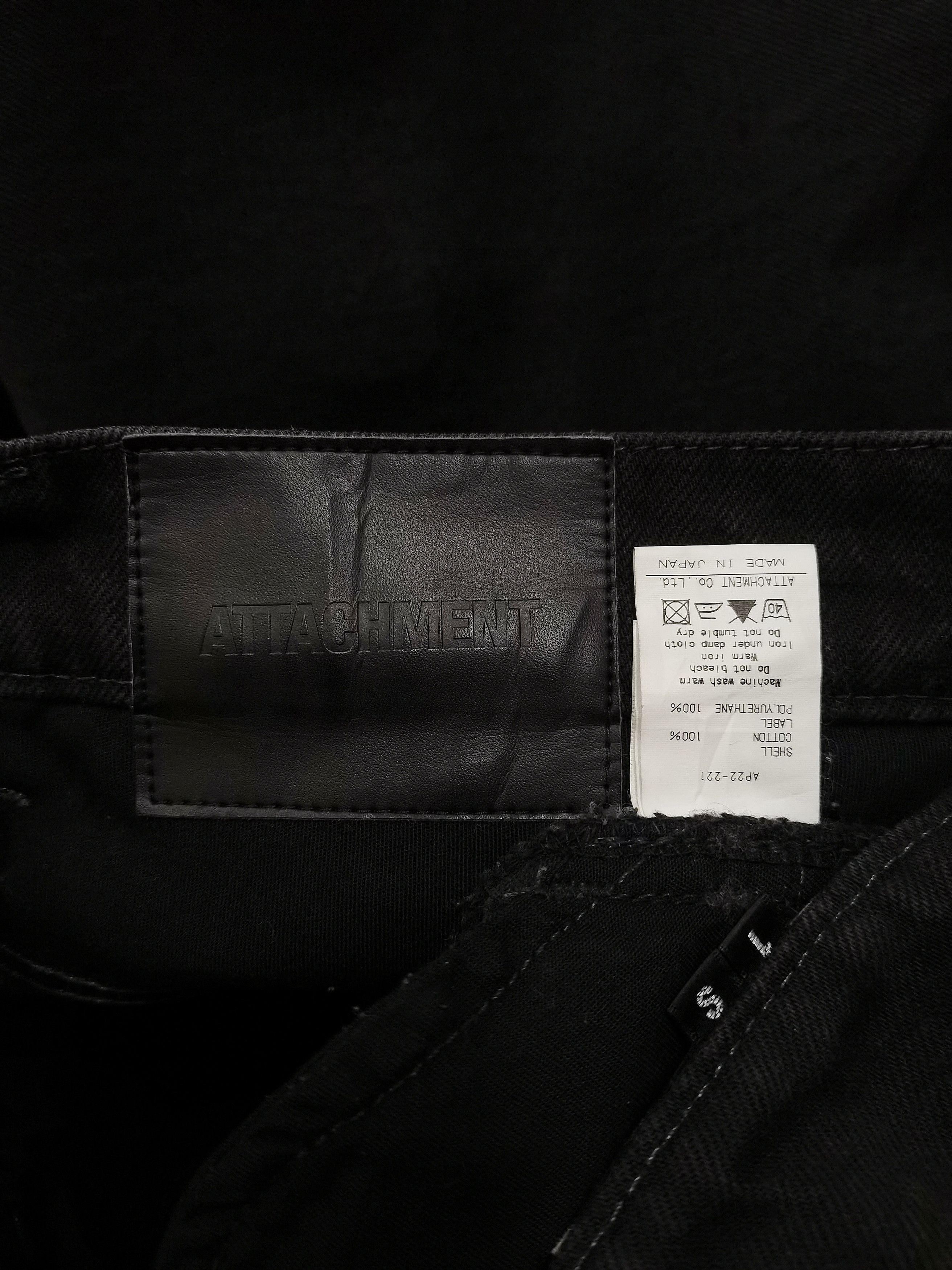 Attachment 🔥ATTACHMENT Asymmetric🔥Curve Cut Distressed Design Jeans Size US 30 / EU 46 - 22 Thumbnail