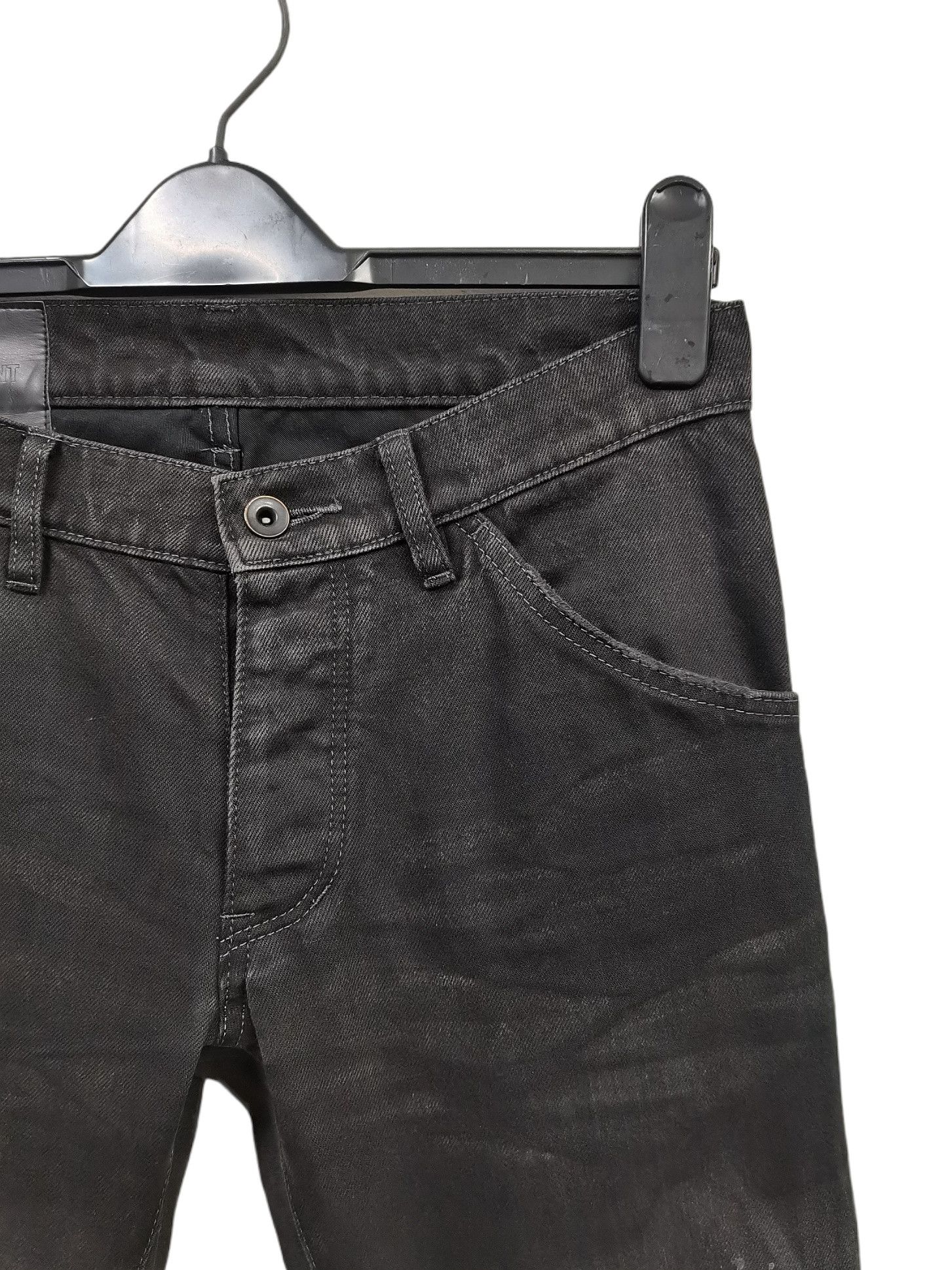 Attachment 🔥ATTACHMENT Asymmetric🔥Curve Cut Distressed Design Jeans Size US 30 / EU 46 - 13 Thumbnail
