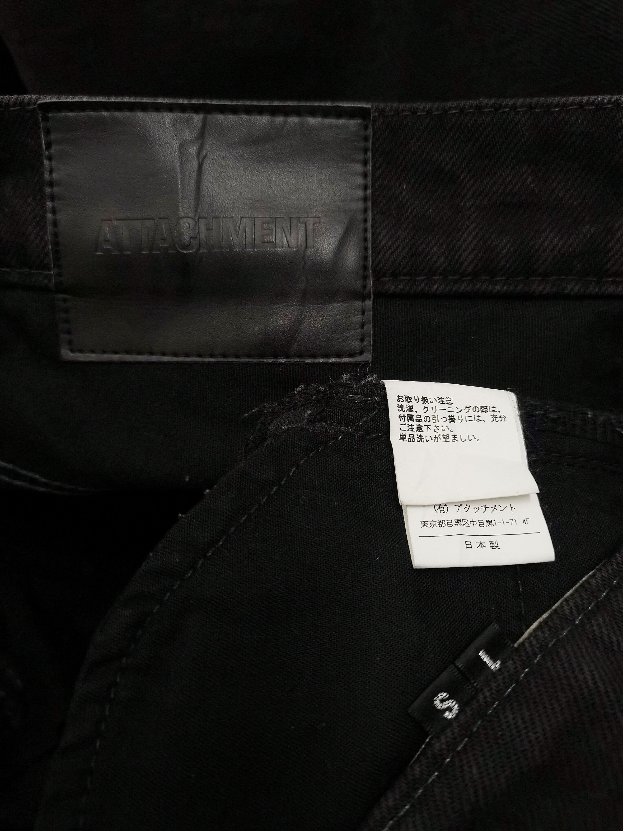 Attachment 🔥ATTACHMENT Asymmetric🔥Curve Cut Distressed Design Jeans Size US 30 / EU 46 - 24 Thumbnail