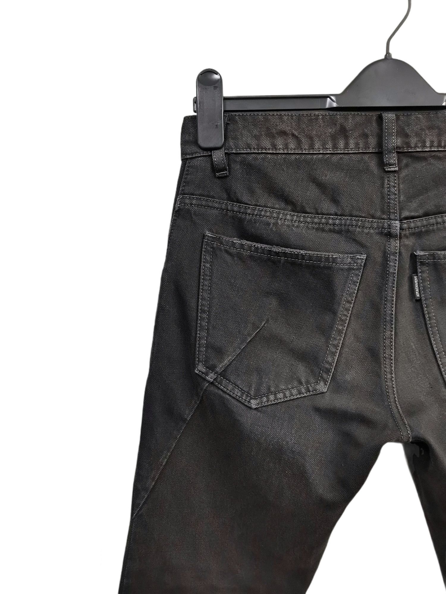 Attachment 🔥ATTACHMENT Asymmetric🔥Curve Cut Distressed Design Jeans Size US 30 / EU 46 - 10 Thumbnail