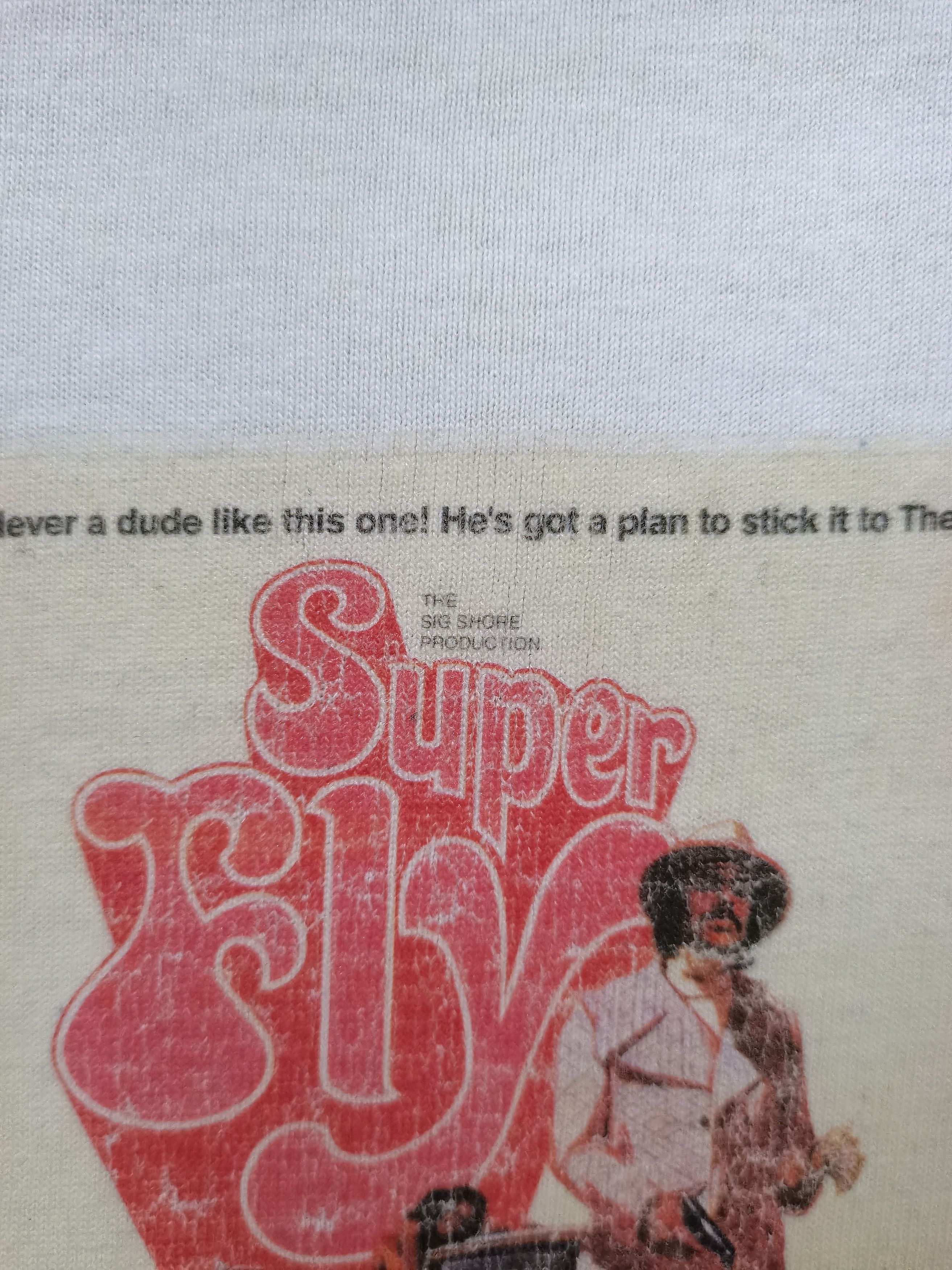 Band Tees Curtis Mayfield SuperFly Band 5050 PolyCotton Ringer T-shirt Size US XS / EU 42 / 0 - 14 Thumbnail