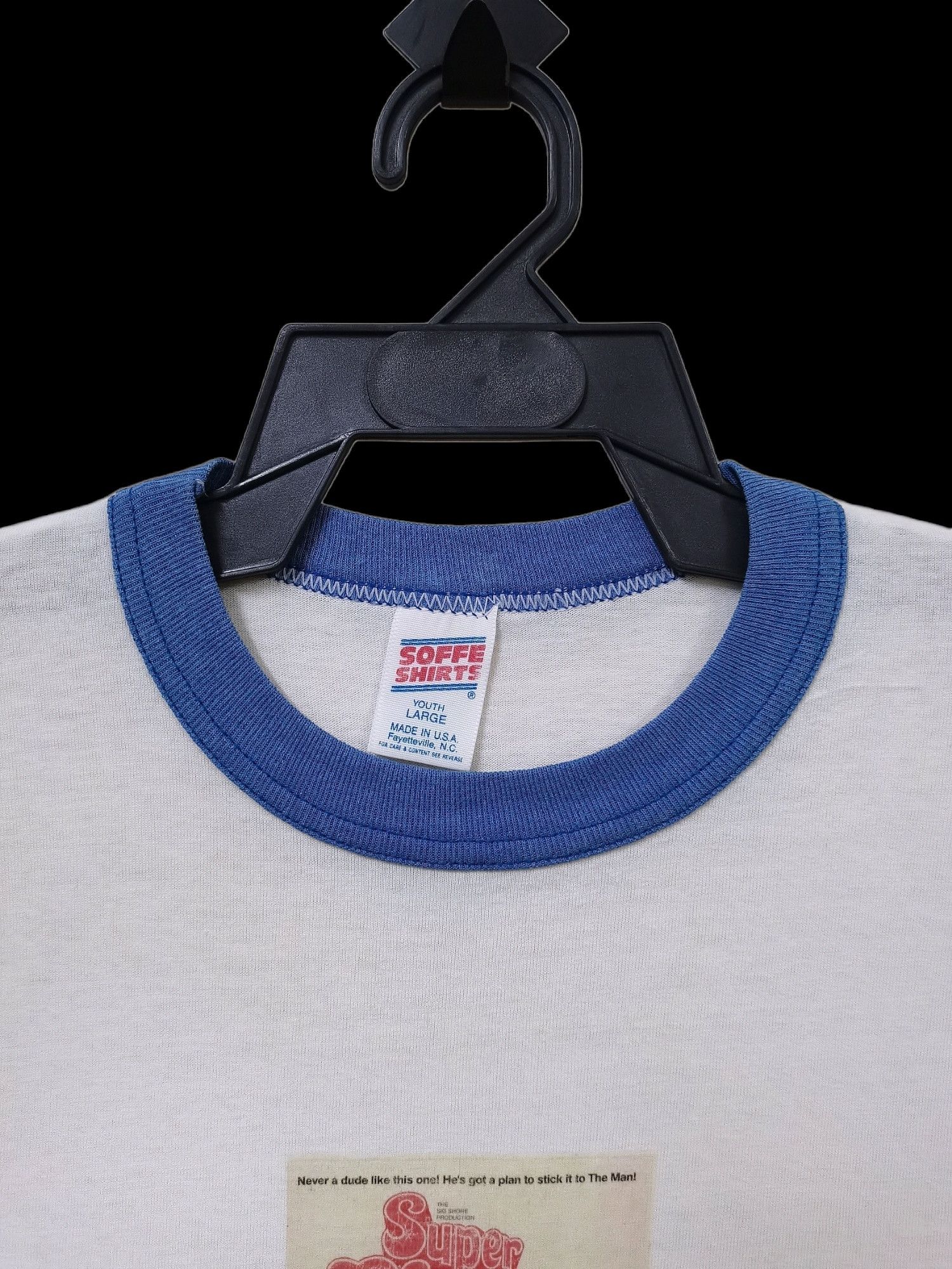 Band Tees Curtis Mayfield SuperFly Band 5050 PolyCotton Ringer T-shirt Size US XS / EU 42 / 0 - 6 Thumbnail