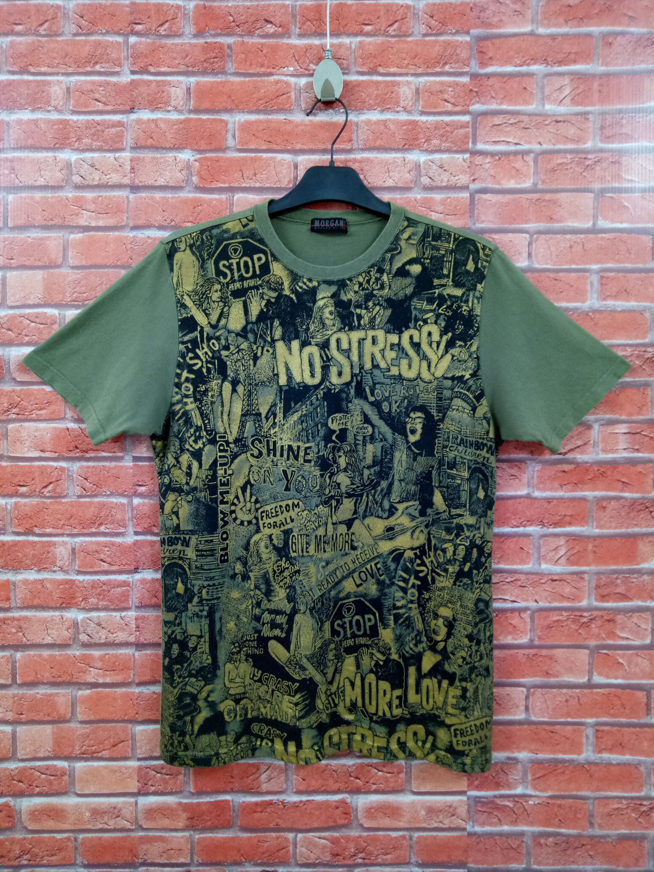 Morgan Homme 🔥🔥🔥Morgan Homme Punk Rock N Roll Music Sex Party T-shirt Size US M / EU 48-50 / 2 - 8 Thumbnail