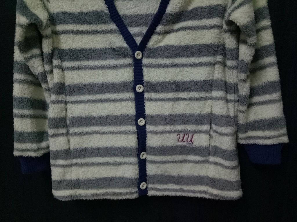Japanese Brand 🔥🔥🔥Undercover X Uniqlo Button Up Fleece Sweater RARE Size US M / EU 48-50 / 2 - 3 Thumbnail