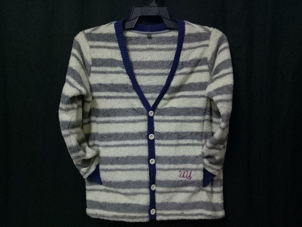 Japanese Brand 🔥🔥🔥Undercover X Uniqlo Button Up Fleece Sweater RARE Size US M / EU 48-50 / 2 - 10 Thumbnail