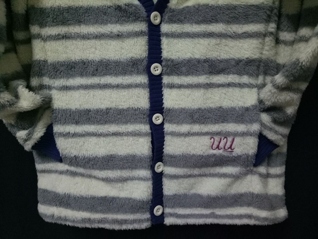 Japanese Brand 🔥🔥🔥Undercover X Uniqlo Button Up Fleece Sweater RARE Size US M / EU 48-50 / 2 - 11 Thumbnail
