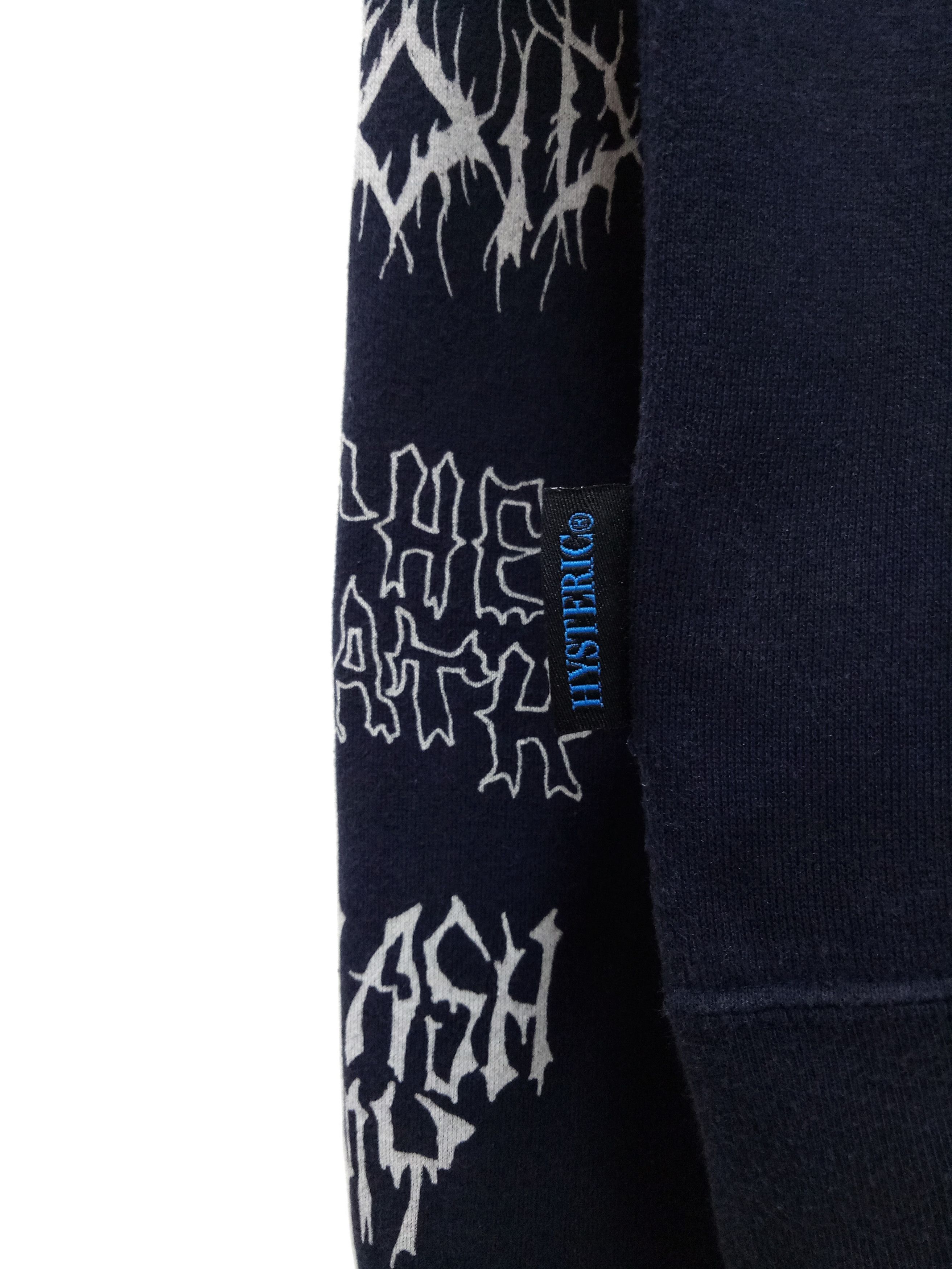 Hysteric Glamour 🔥🔥🔥Hysteric Glamour X Metal Band FullPrint Zipper Hoodie Size US XS / EU 42 / 0 - 9 Thumbnail