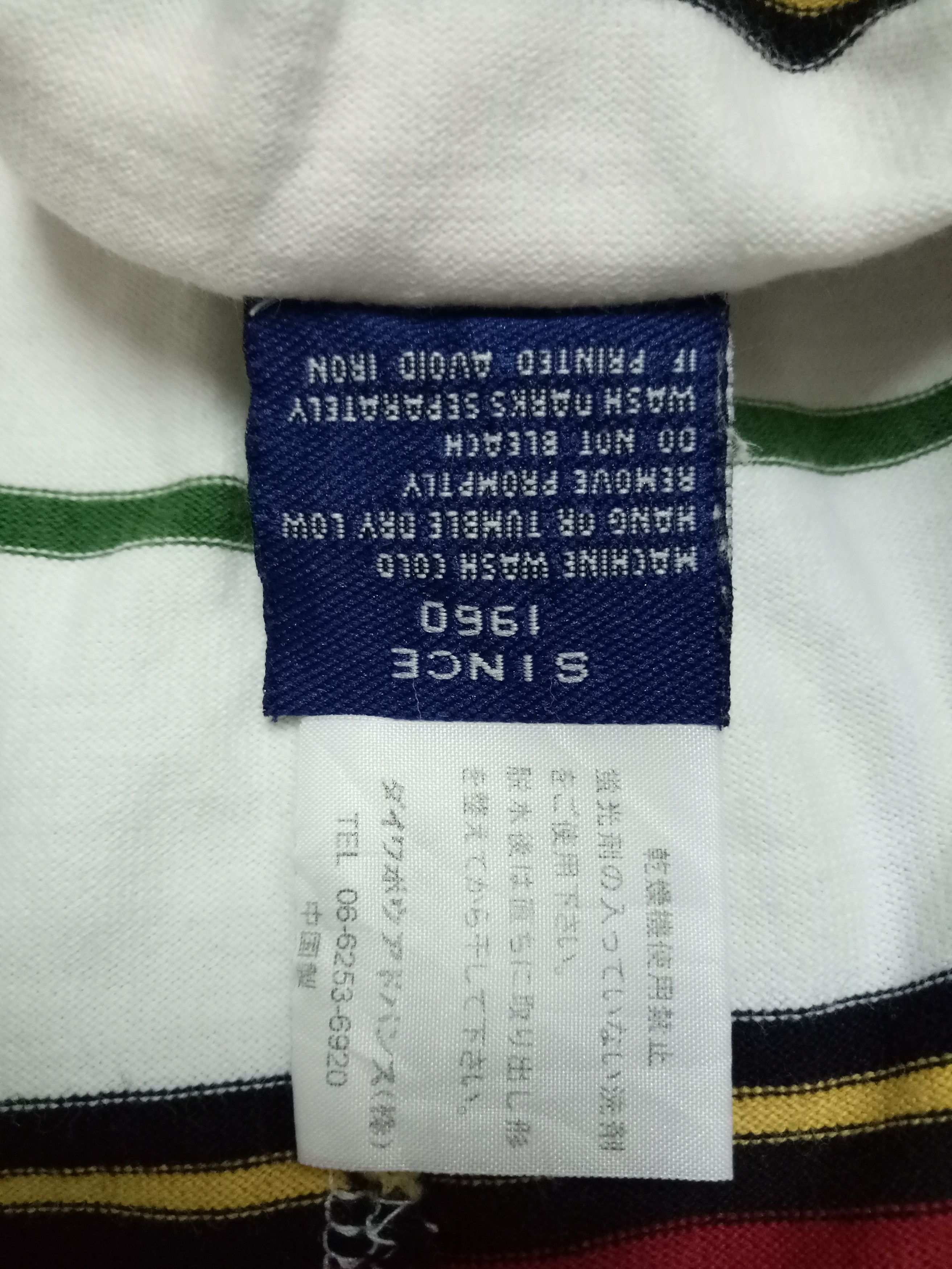 Hang Ten 🔥Hang Ten Stripes T-shirt Rare Design Size US L / EU 52-54 / 3 - 9 Thumbnail