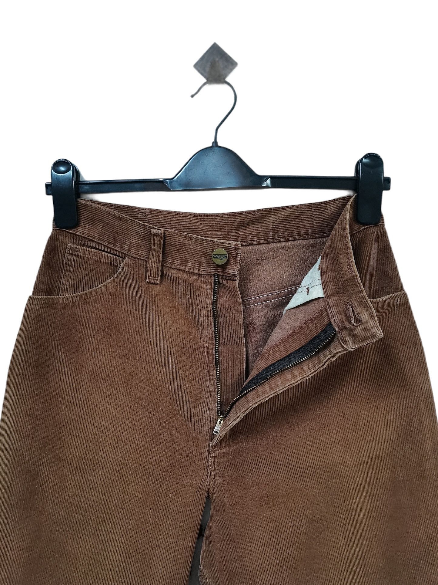 Wrangler Vintage WRANGLER Made in U.S.A. Talon Zipper Corduroy Jeans Size US 27 - 12 Thumbnail
