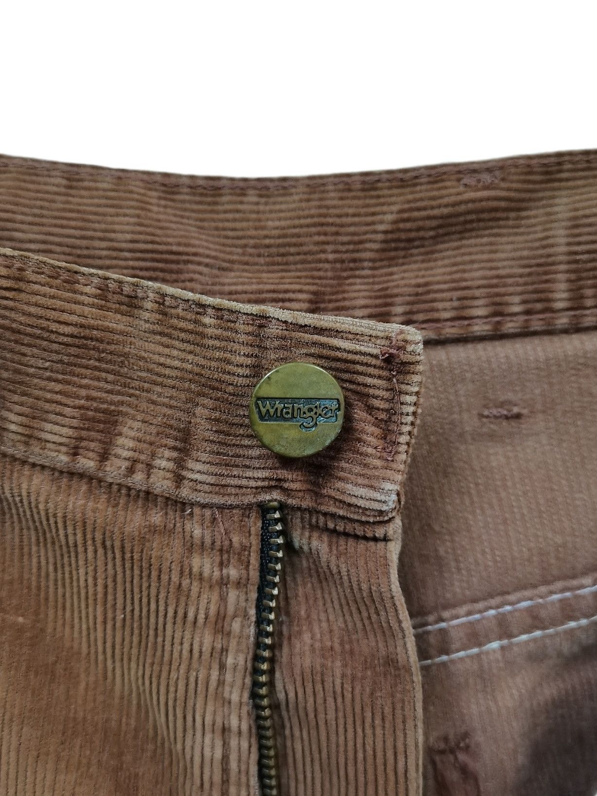 Wrangler Vintage WRANGLER Made in U.S.A. Talon Zipper Corduroy Jeans Size US 27 - 13 Thumbnail