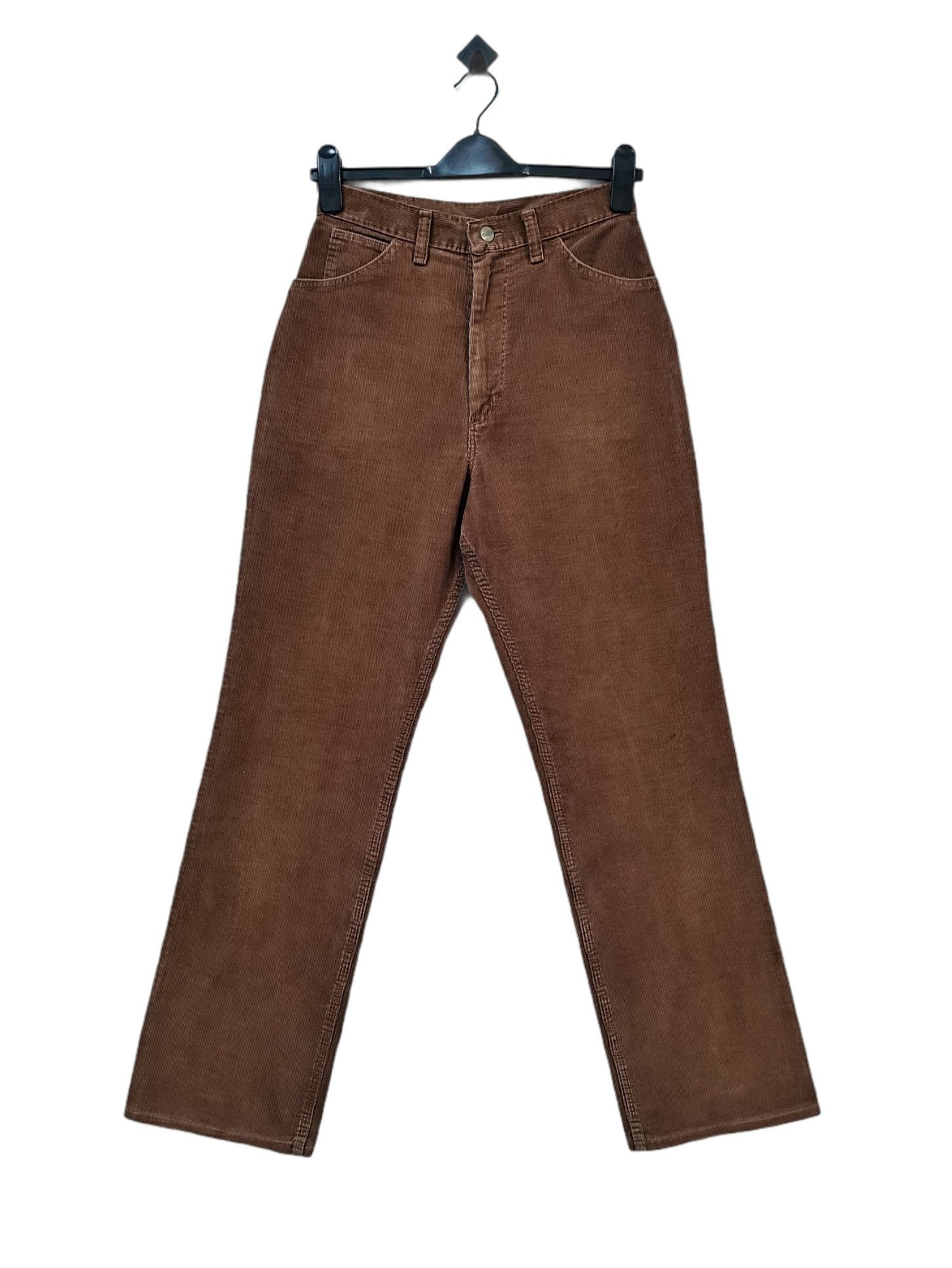 Wrangler Vintage WRANGLER Made in U.S.A. Talon Zipper Corduroy Jeans Size US 27 - 8 Thumbnail