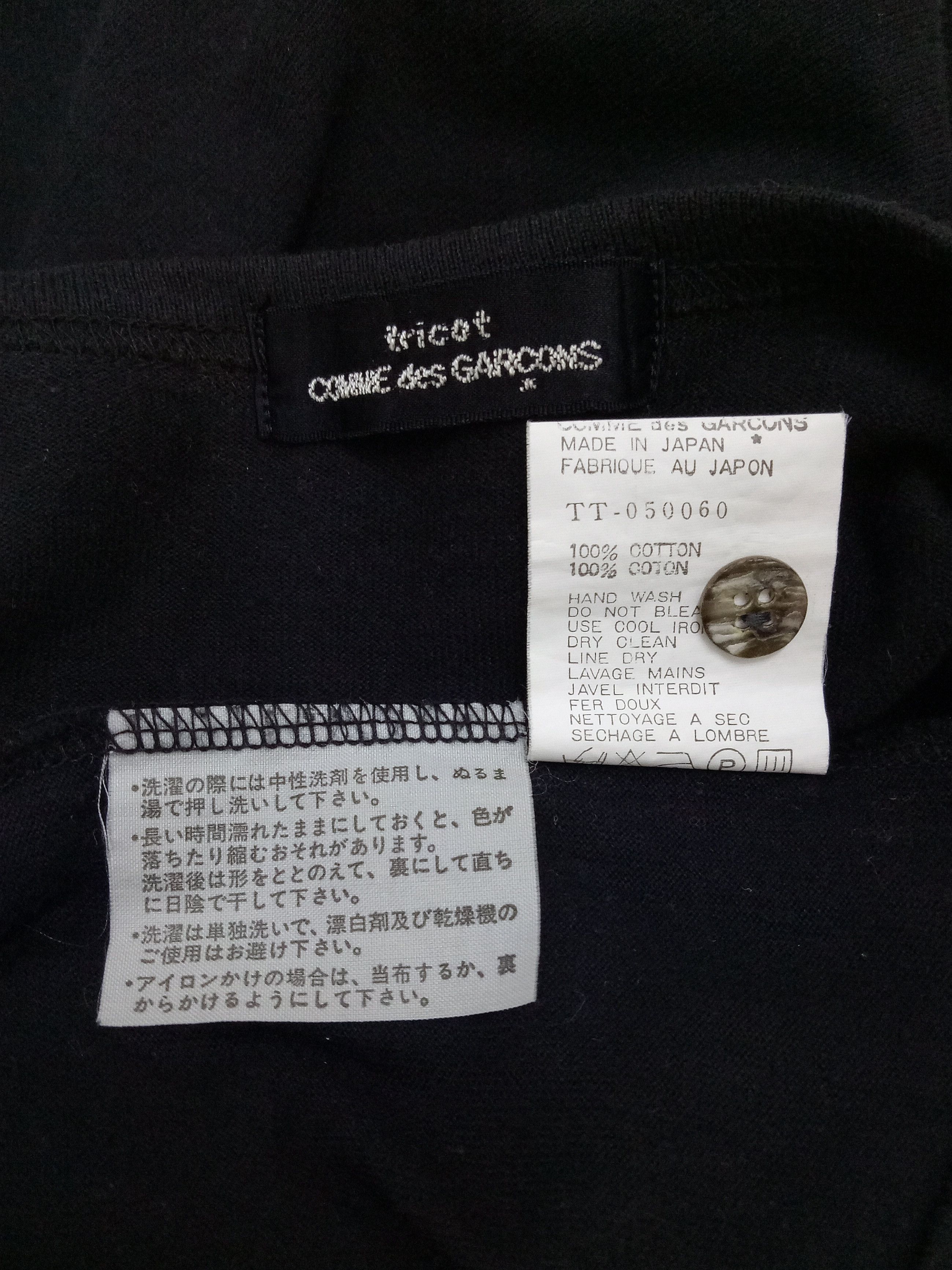 Comme des Garcons 🔥AD1989 MasterPiece Tricot Comme Des Garcons Button Shirt Size US M / EU 48-50 / 2 - 10 Thumbnail