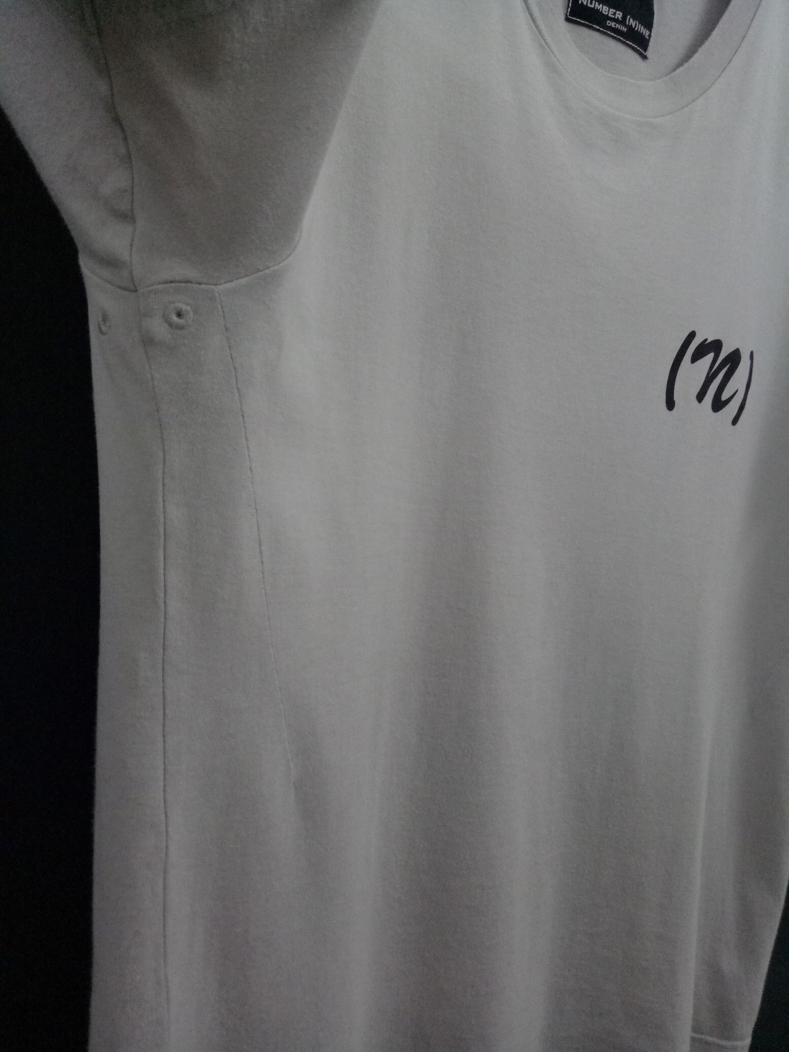 Number (N)ine 🔥🔥🔥Number Nine Music Note Rare Cutting Design T-Shirt Size US L / EU 52-54 / 3 - 5 Thumbnail