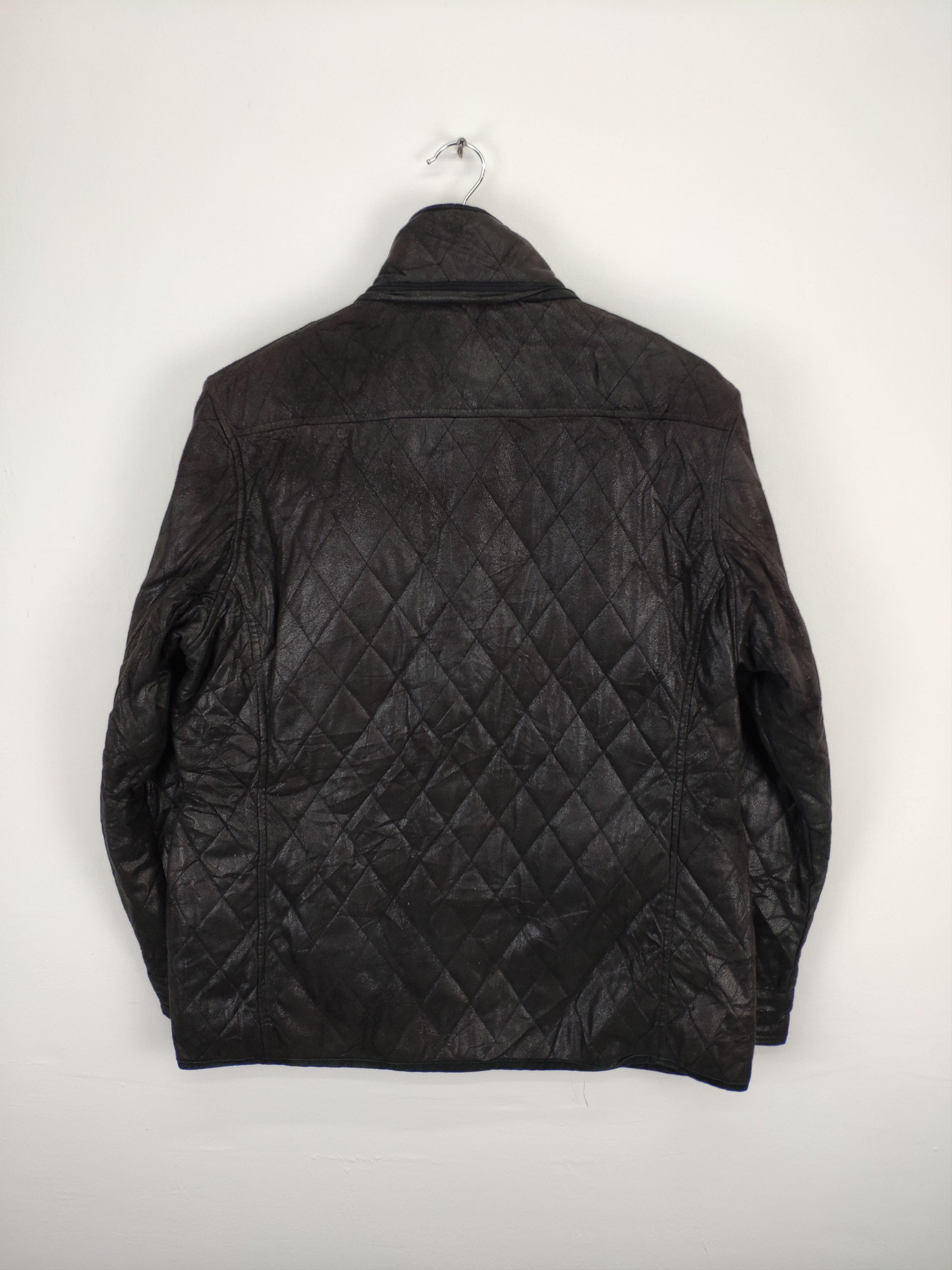Designer Vintage Quilted Jacket Alain Delon Size US M / EU 48-50 / 2 - 14 Thumbnail