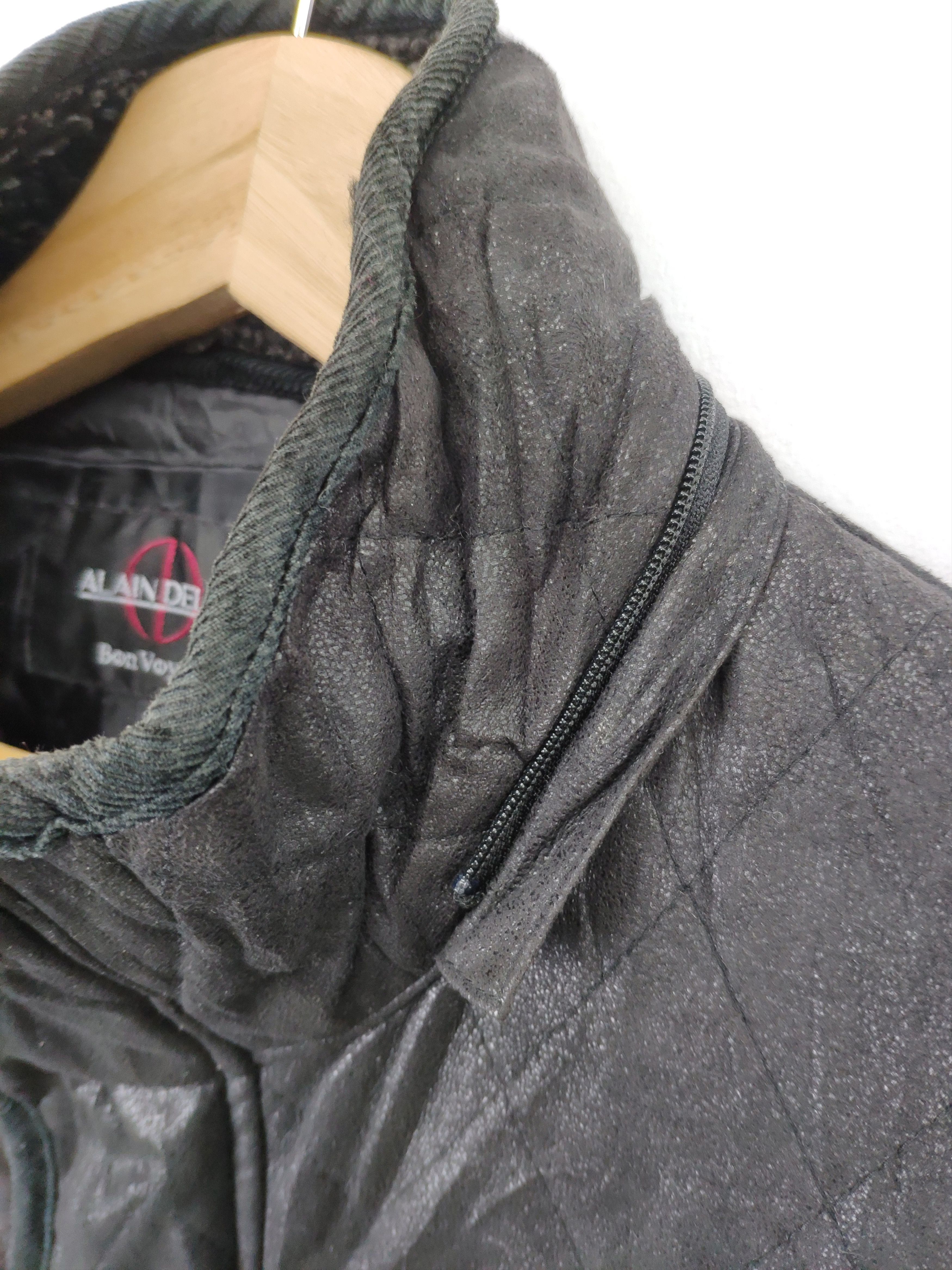 Designer Vintage Quilted Jacket Alain Delon Size US M / EU 48-50 / 2 - 8 Thumbnail