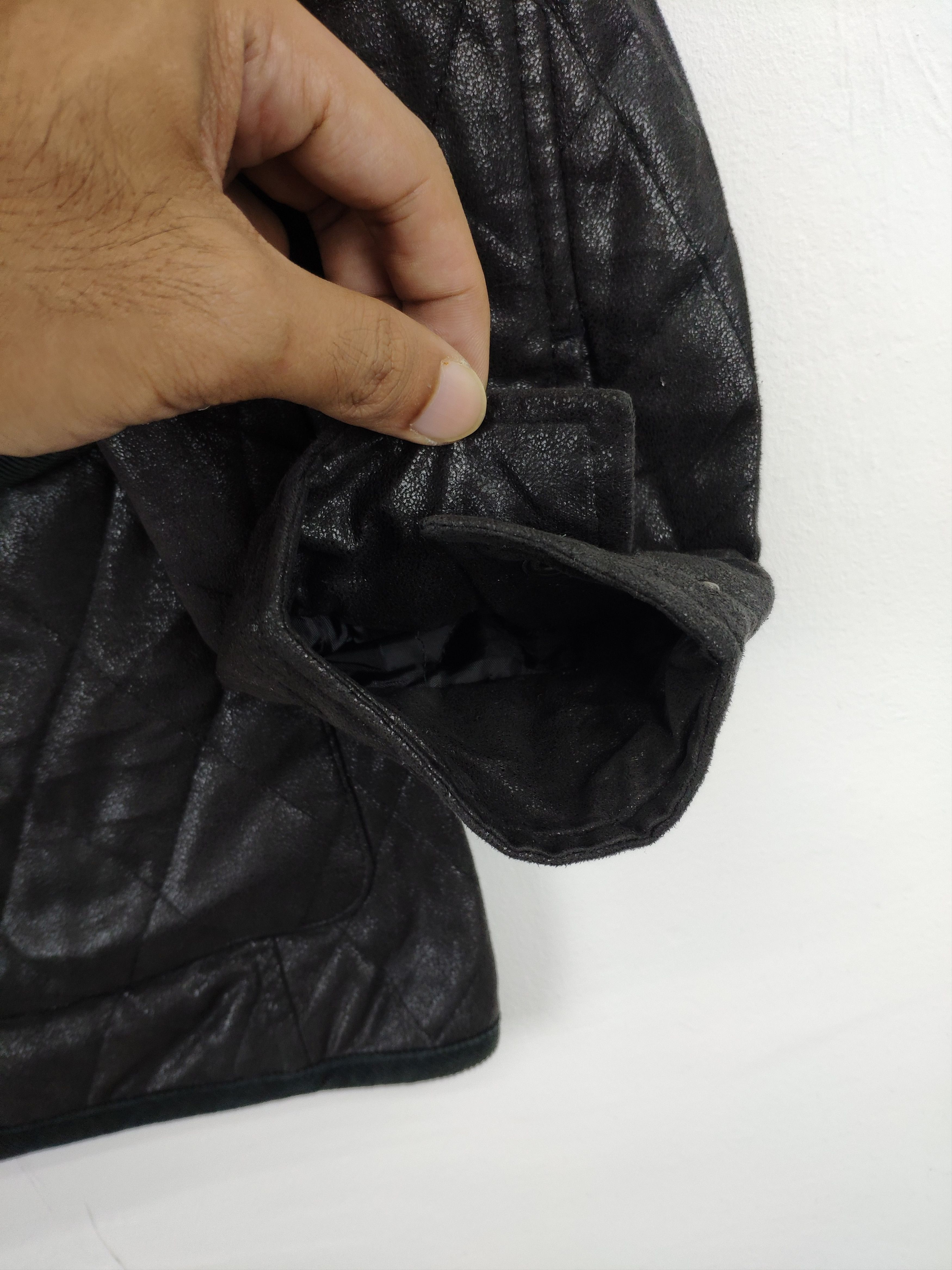 Designer Vintage Quilted Jacket Alain Delon Size US M / EU 48-50 / 2 - 6 Thumbnail