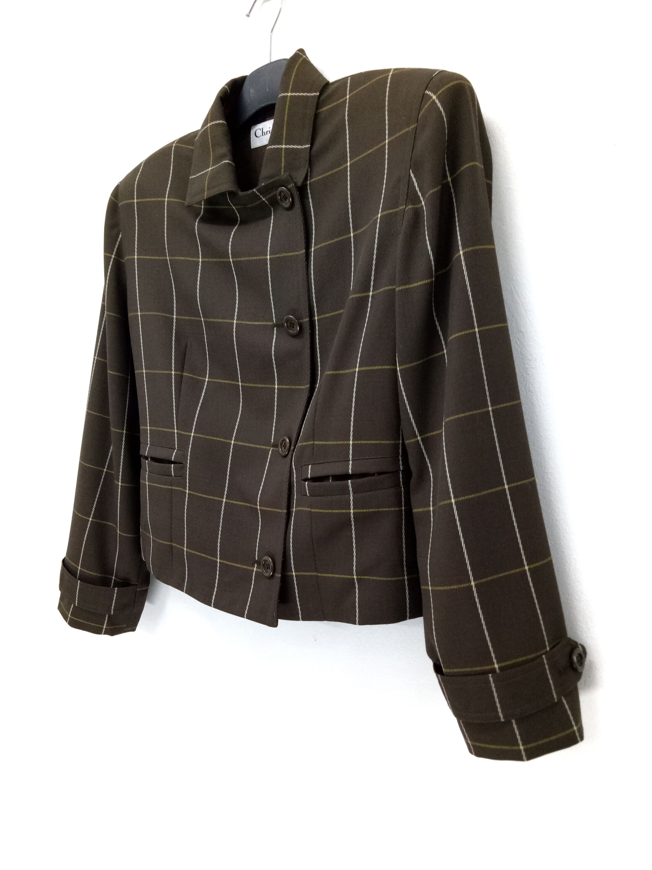 Christian Dior Monsieur 🔥🔥🔥Christian Dior Sports Plaid Jacket Button & Zip Up Size US M / EU 48-50 / 2 - 2 Thumbnail