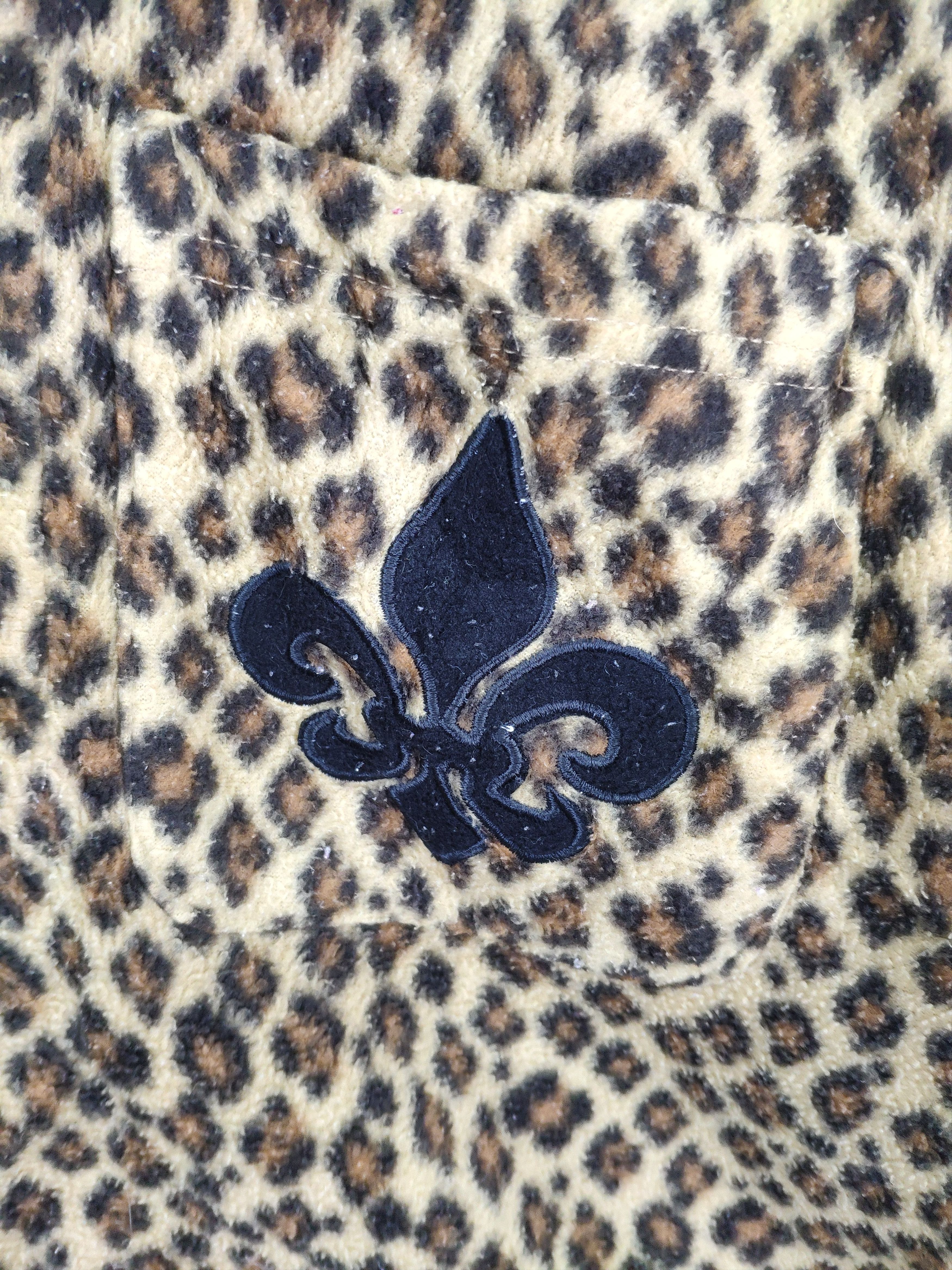 Japanese Brand × Vintage Vintage 90s Leopard Cardigan Fleece Printed Size US M / EU 48-50 / 2 - 6 Thumbnail