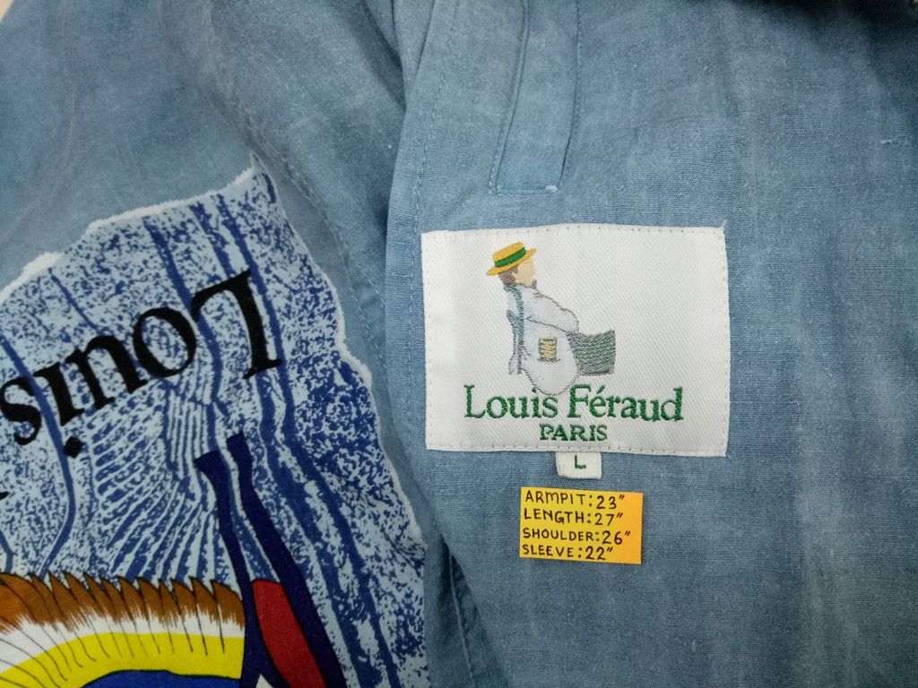 Louis Feraud 🔥🔥🔥Vintage Louis Féraud Paris Art Design Zip Up Jacket Size US L / EU 52-54 / 3 - 10 Thumbnail