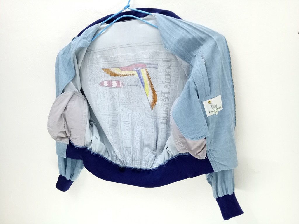 Louis Feraud 🔥🔥🔥Vintage Louis Féraud Paris Art Design Zip Up Jacket Size US L / EU 52-54 / 3 - 3 Thumbnail