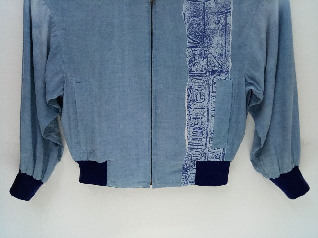 Louis Feraud 🔥🔥🔥Vintage Louis Féraud Paris Art Design Zip Up Jacket Size US L / EU 52-54 / 3 - 6 Thumbnail