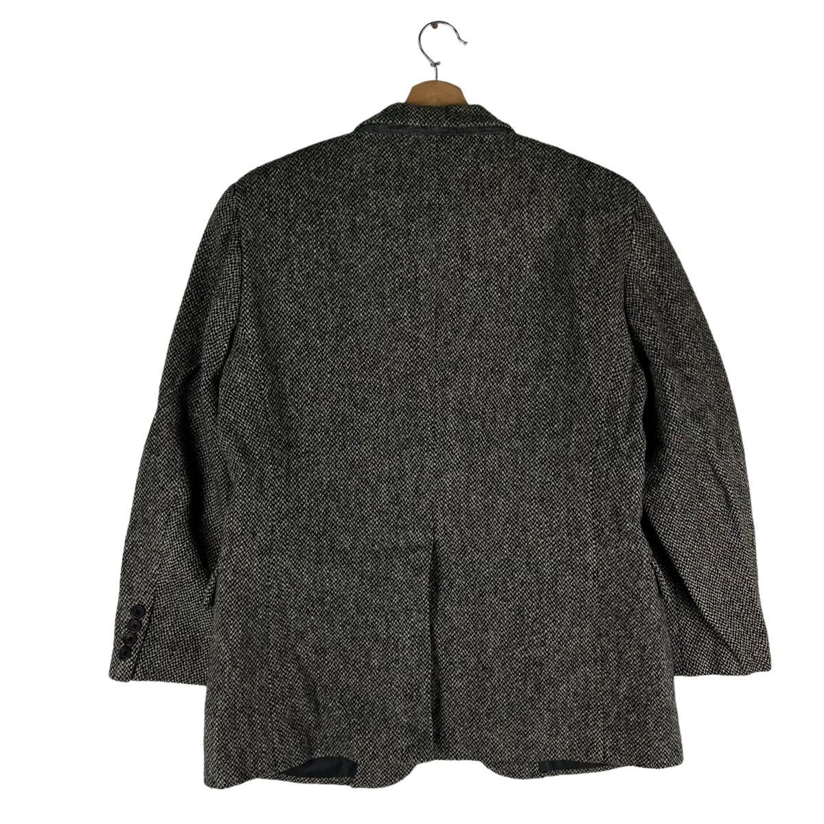 Harris Tweed VINTAGE HERRINGBONE DOUBLE BREAST WOOL JACKET HARRIS TWEED Size US M / EU 48-50 / 2 - 5 Thumbnail