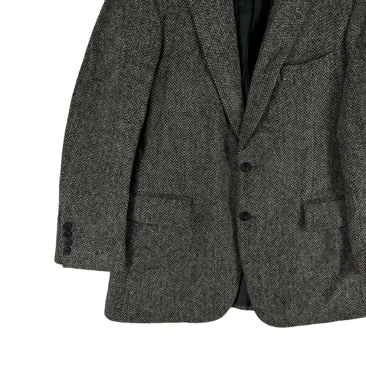 Harris Tweed VINTAGE HERRINGBONE DOUBLE BREAST WOOL JACKET HARRIS TWEED Size US M / EU 48-50 / 2 - 3 Thumbnail