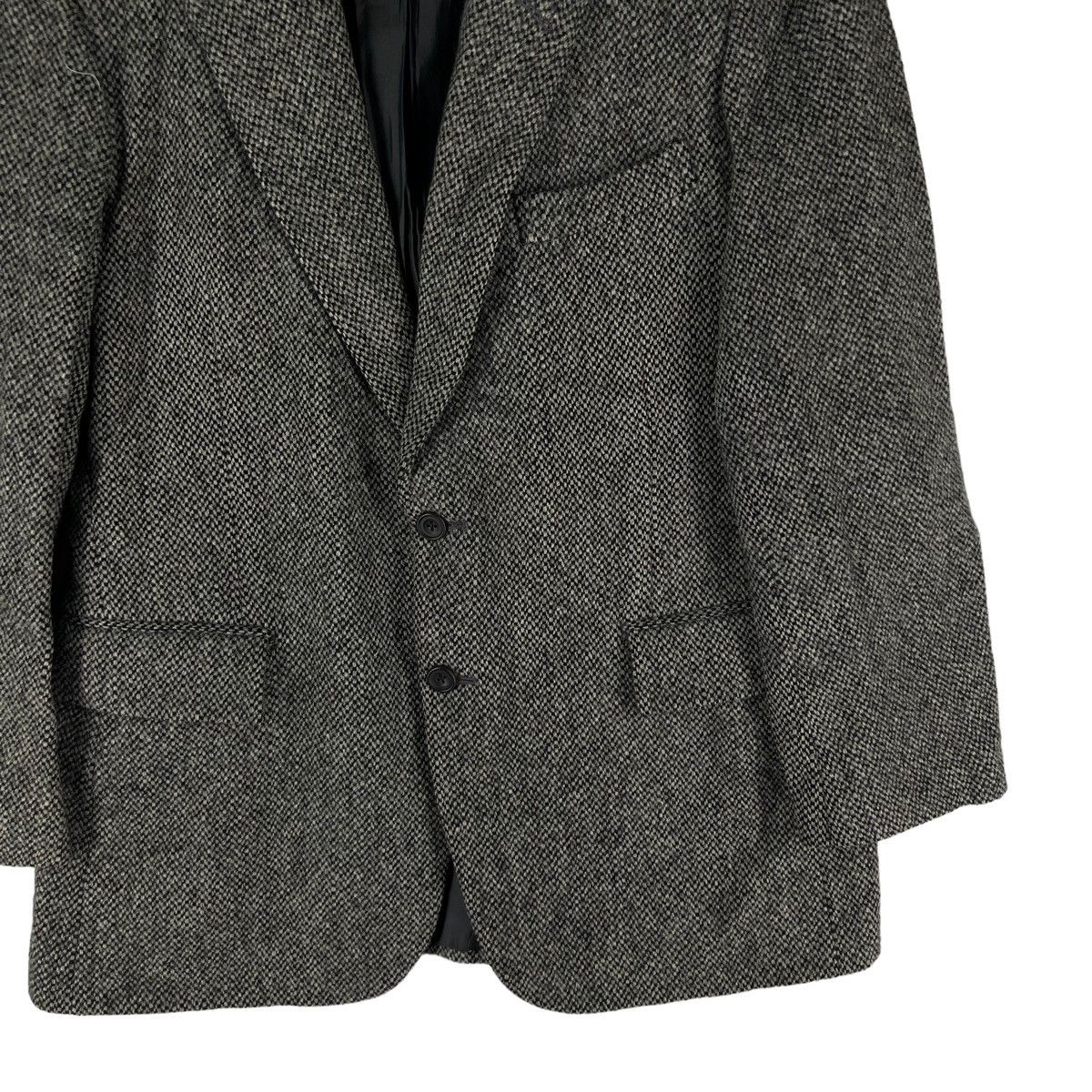 Harris Tweed VINTAGE HERRINGBONE DOUBLE BREAST WOOL JACKET HARRIS TWEED Size US M / EU 48-50 / 2 - 7 Thumbnail