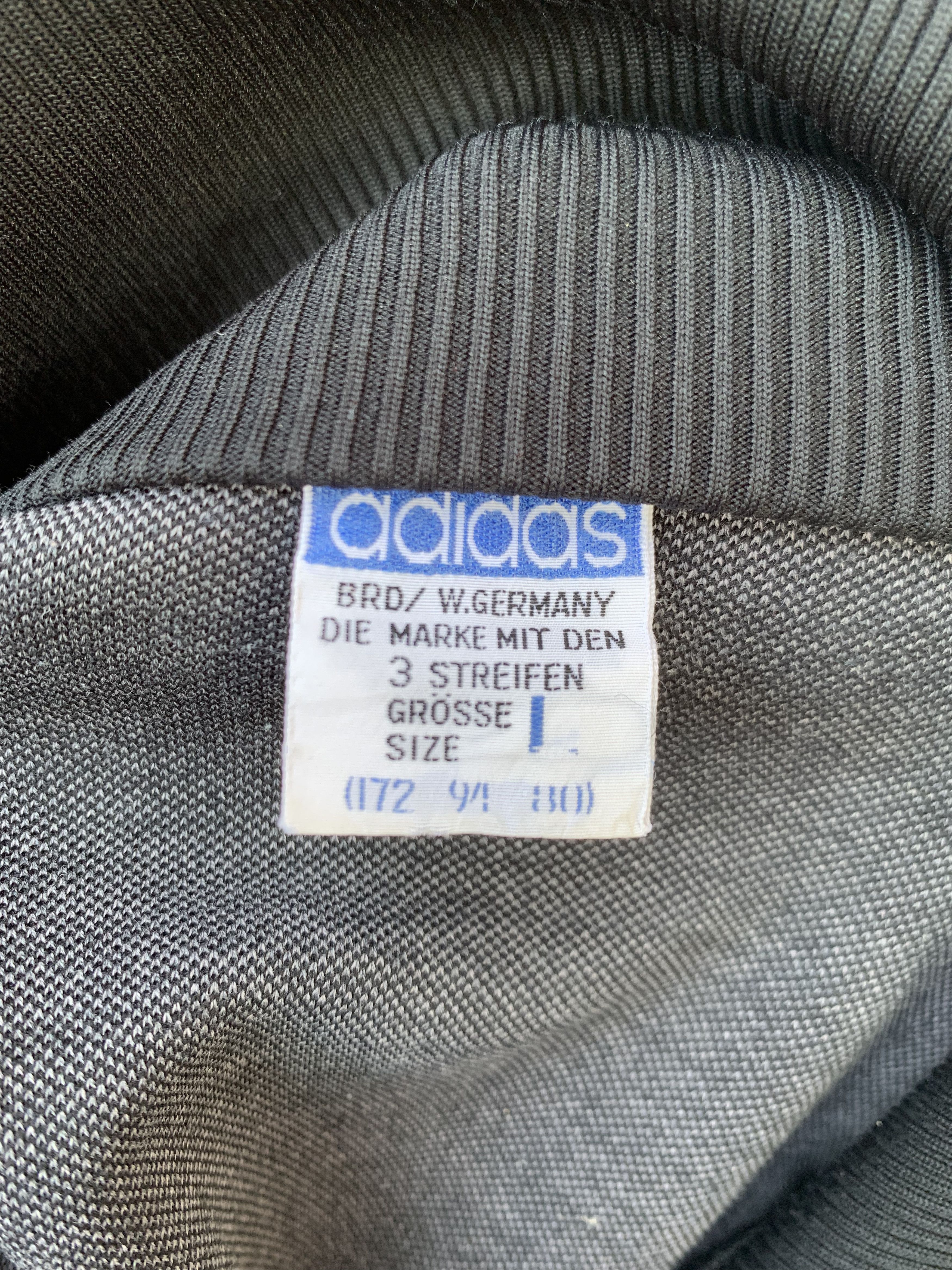 Adidas Vintage 90s Adidas West Germany Track Top Sweater Size US L / EU 52-54 / 3 - 6 Thumbnail