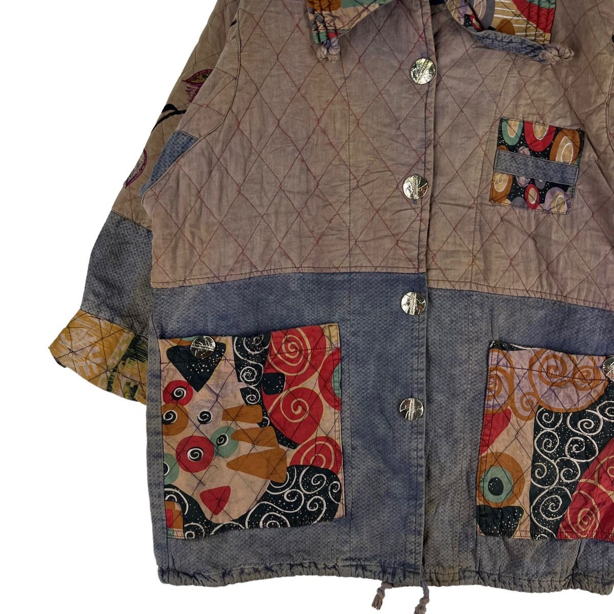 Japanese Brand VINTAGE BUTTON JACKET AZTEC NAVAJO DESIGN JAPAN MADE Size US L / EU 52-54 / 3 - 3 Thumbnail