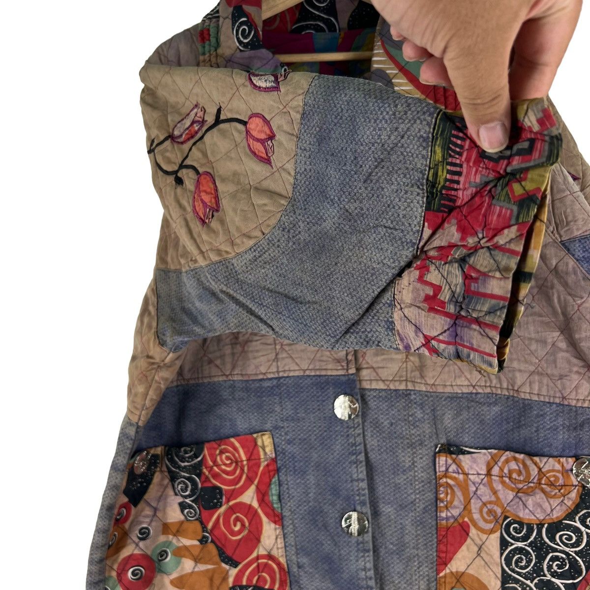 Japanese Brand VINTAGE BUTTON JACKET AZTEC NAVAJO DESIGN JAPAN MADE Size US L / EU 52-54 / 3 - 11 Thumbnail