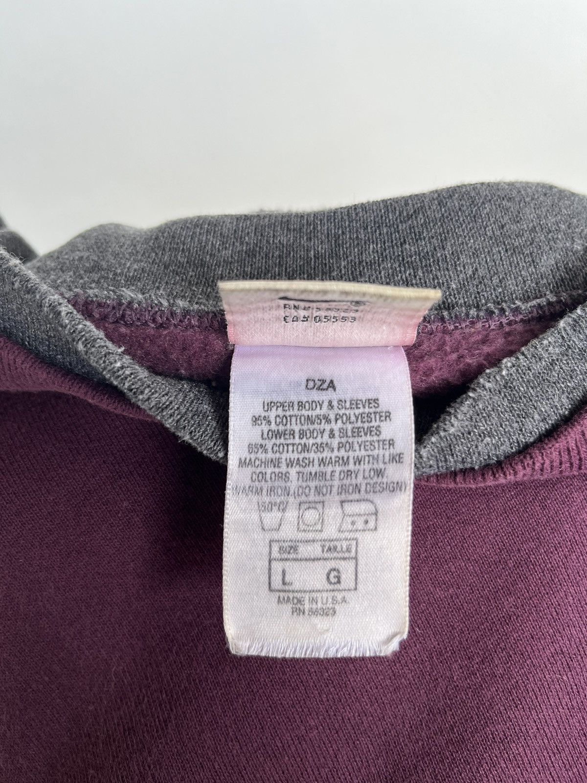 Nike Vintage 90s Nike Two Tones Sweatshirt Size US L / EU 52-54 / 3 - 6 Thumbnail