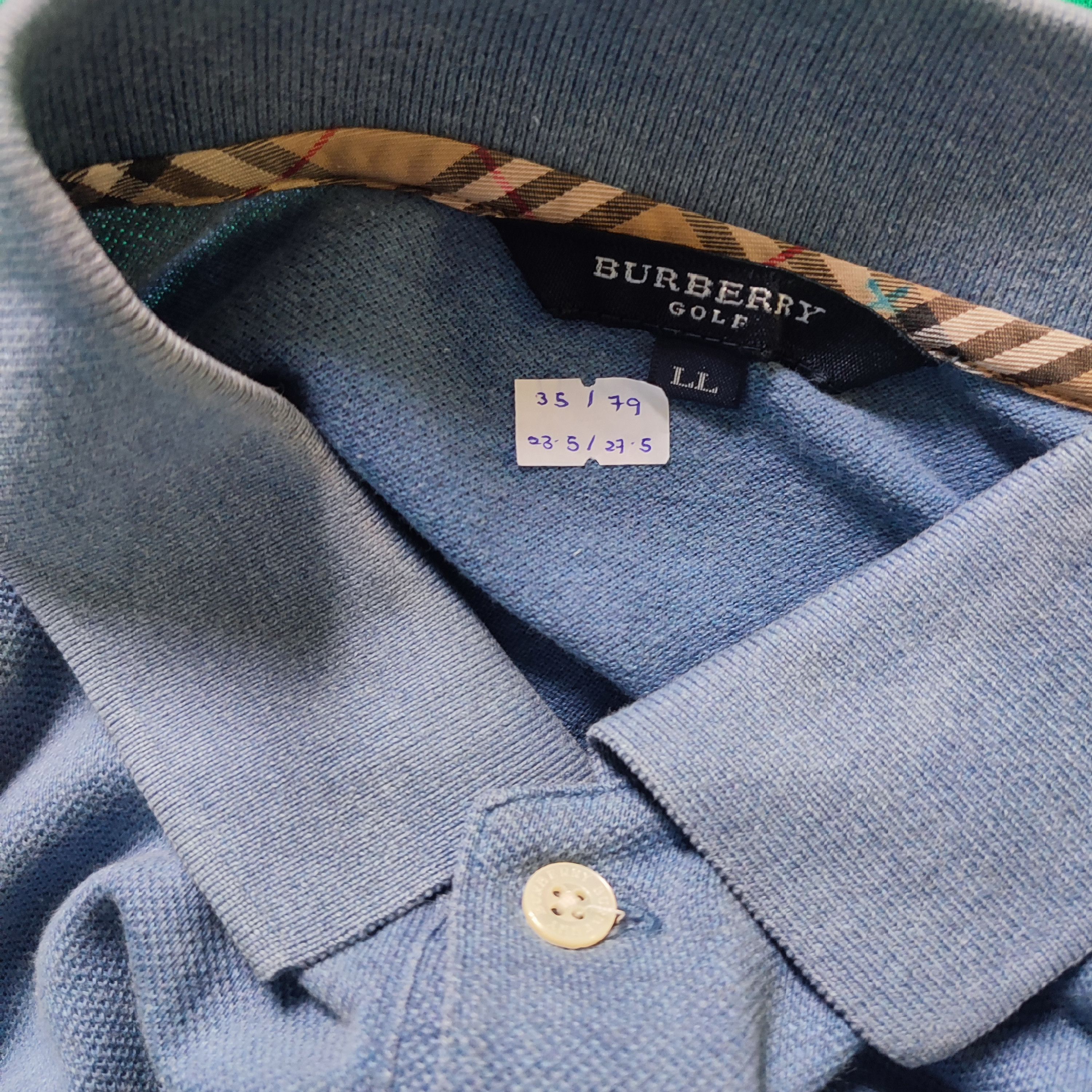 BURBERRY GOLF Single Pocket Design Long Sleeve Shirt