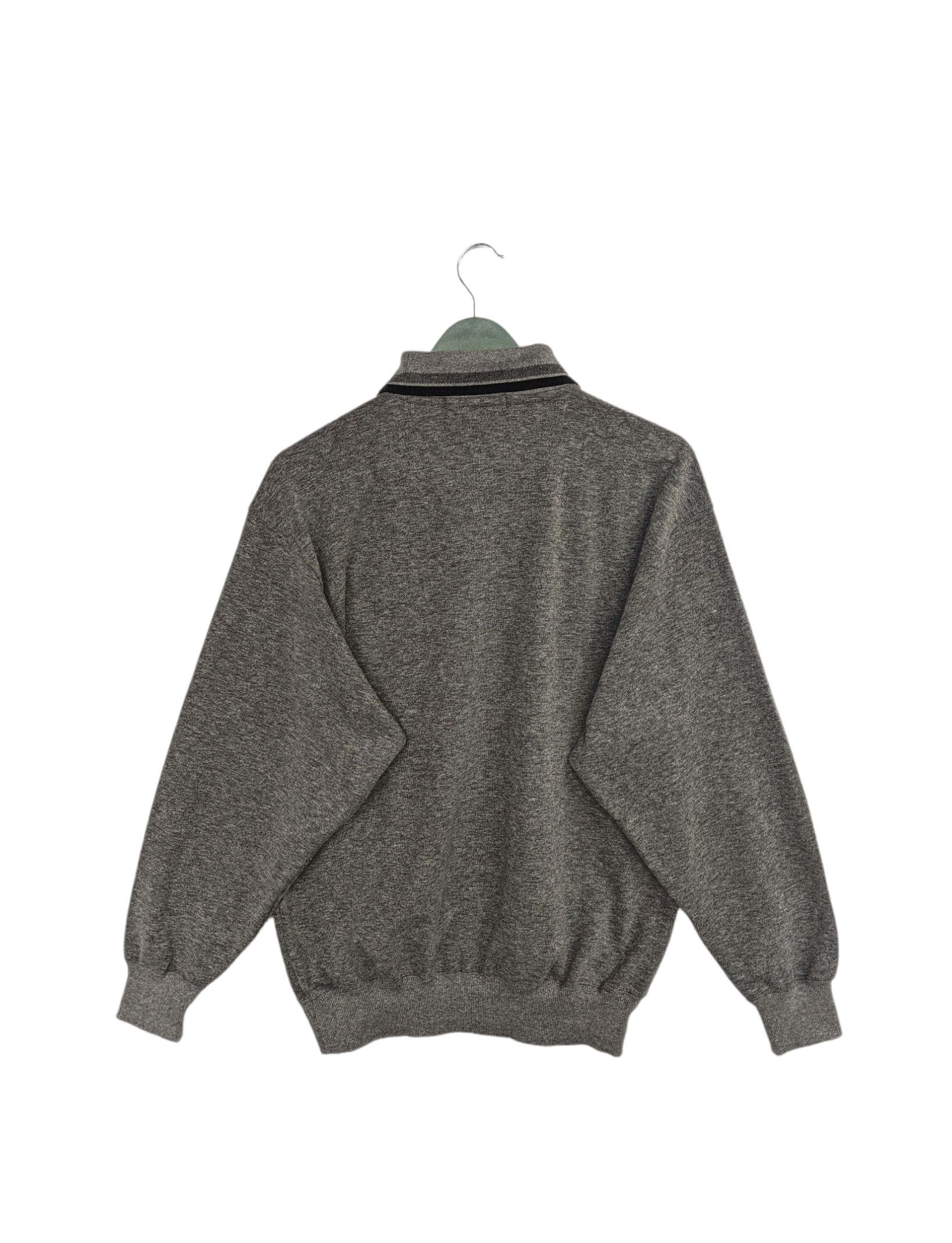 Vintage Vintage Rodhos Valentino Half Button Sweatshirt Size US L / EU 52-54 / 3 - 2 Thumbnail